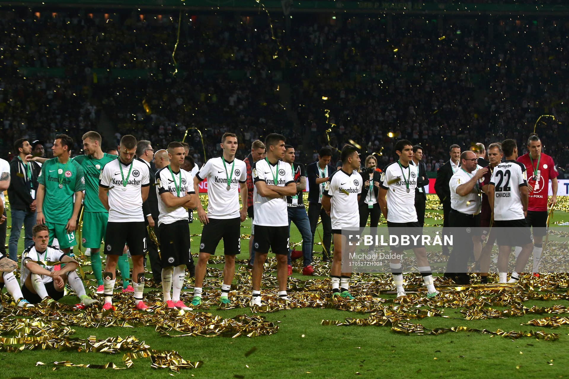 Fotboll, Tyska Cupen, Final, Eintracht Frankfurt - Borussia