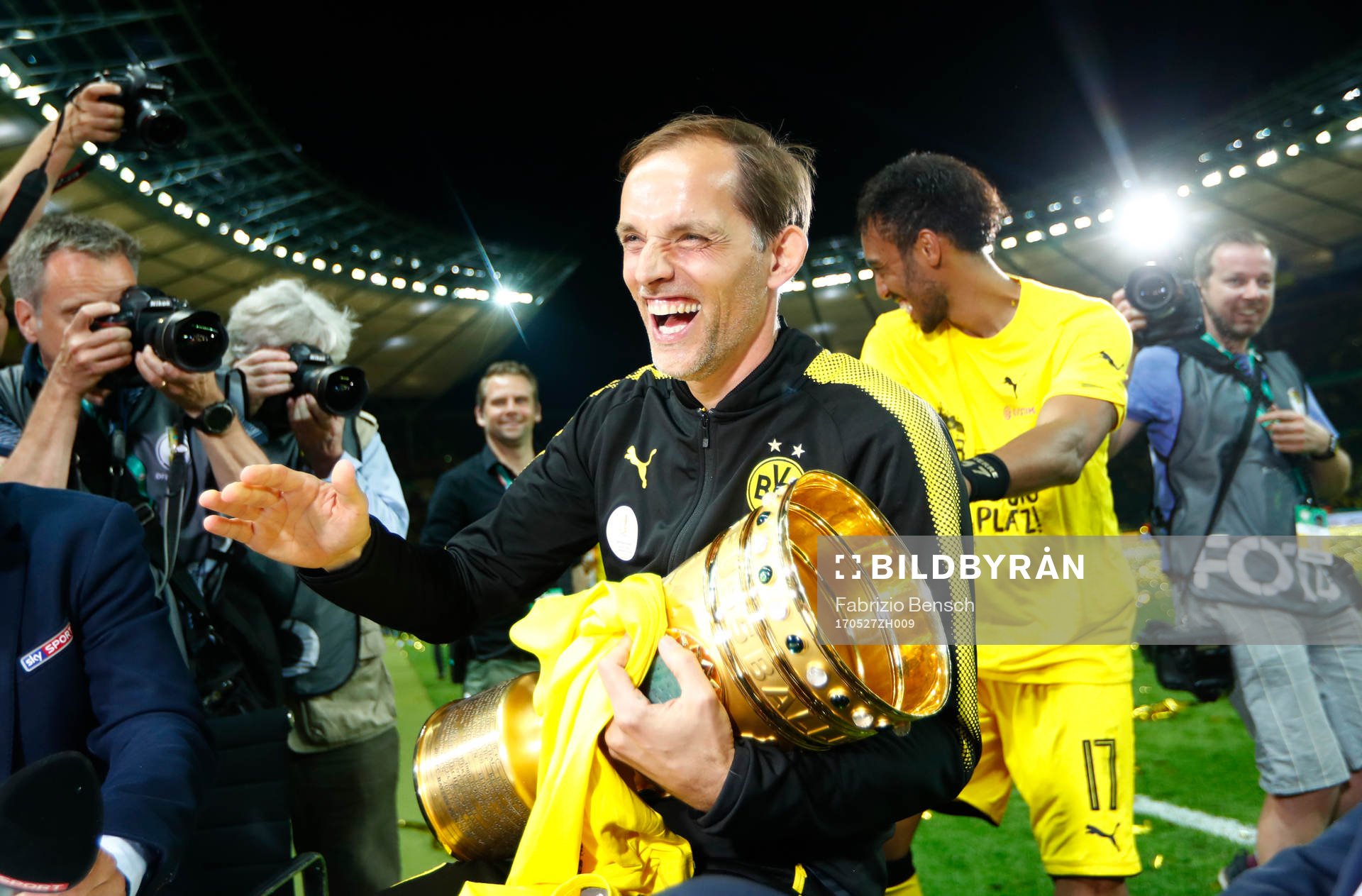 Fotboll, Tyska Cupen, Final, Eintracht Frankfurt - Borussia