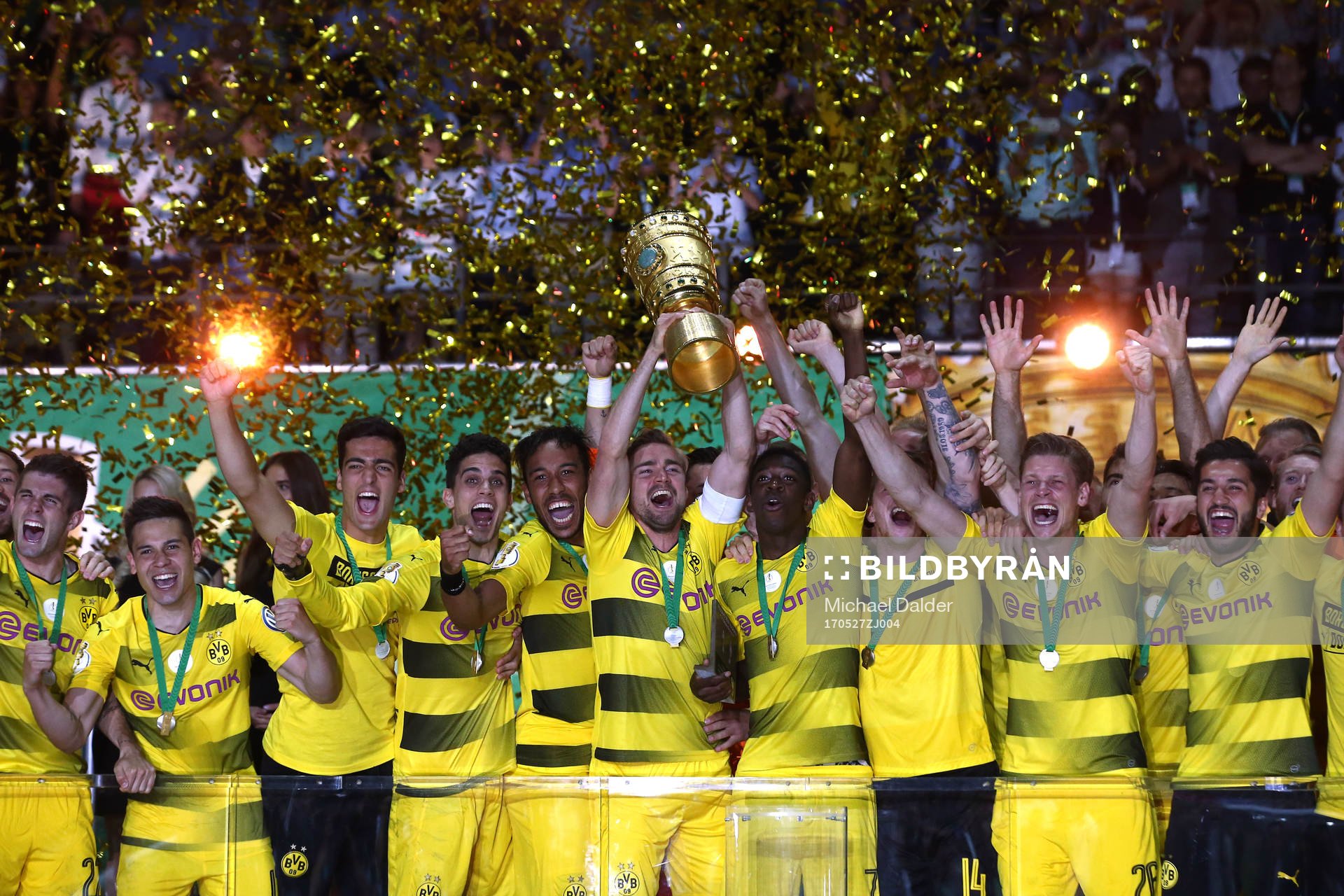 Fotboll, Tyska Cupen, Final, Eintracht Frankfurt - Borussia