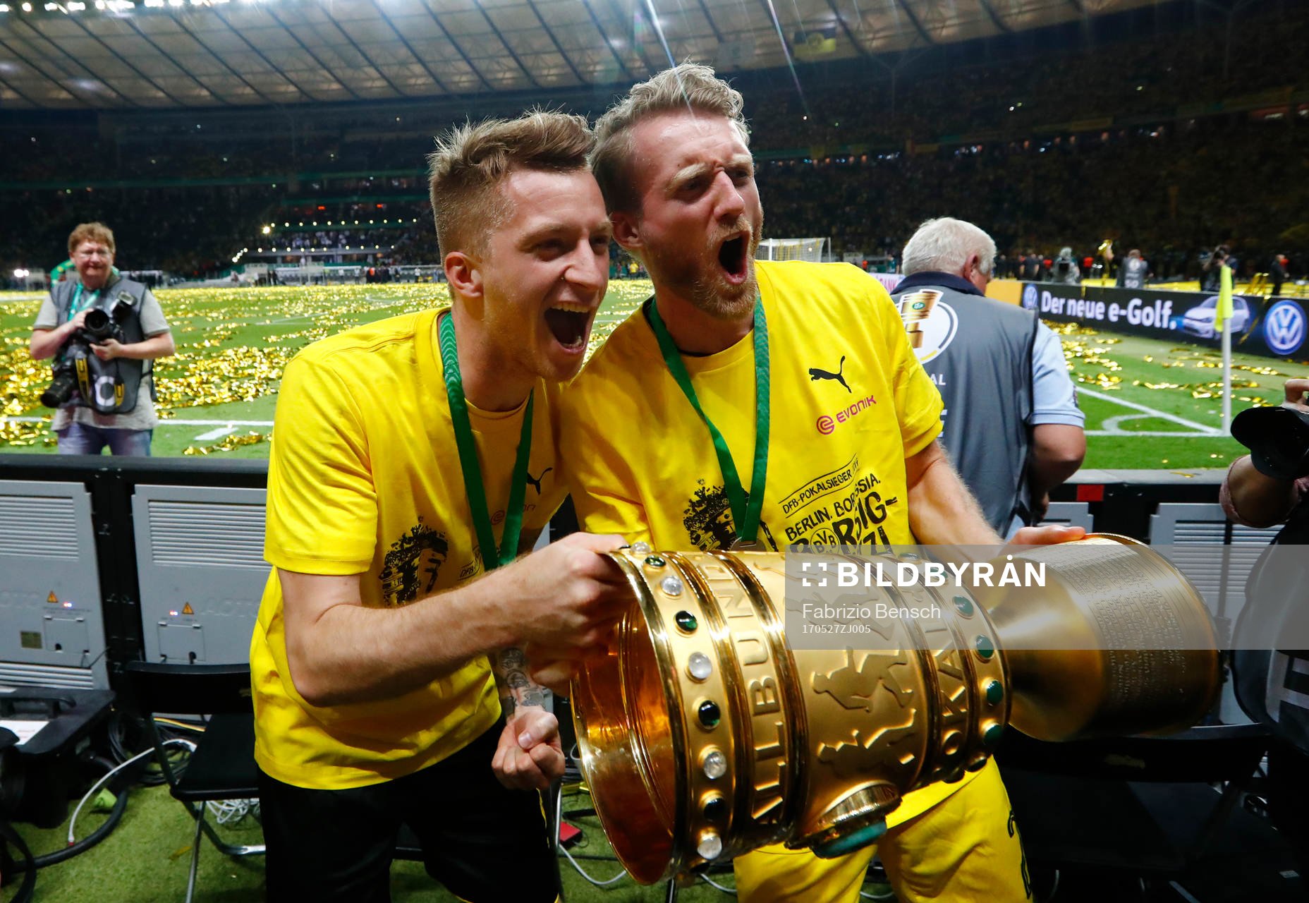 Fotboll, Tyska Cupen, Final, Eintracht Frankfurt - Borussia