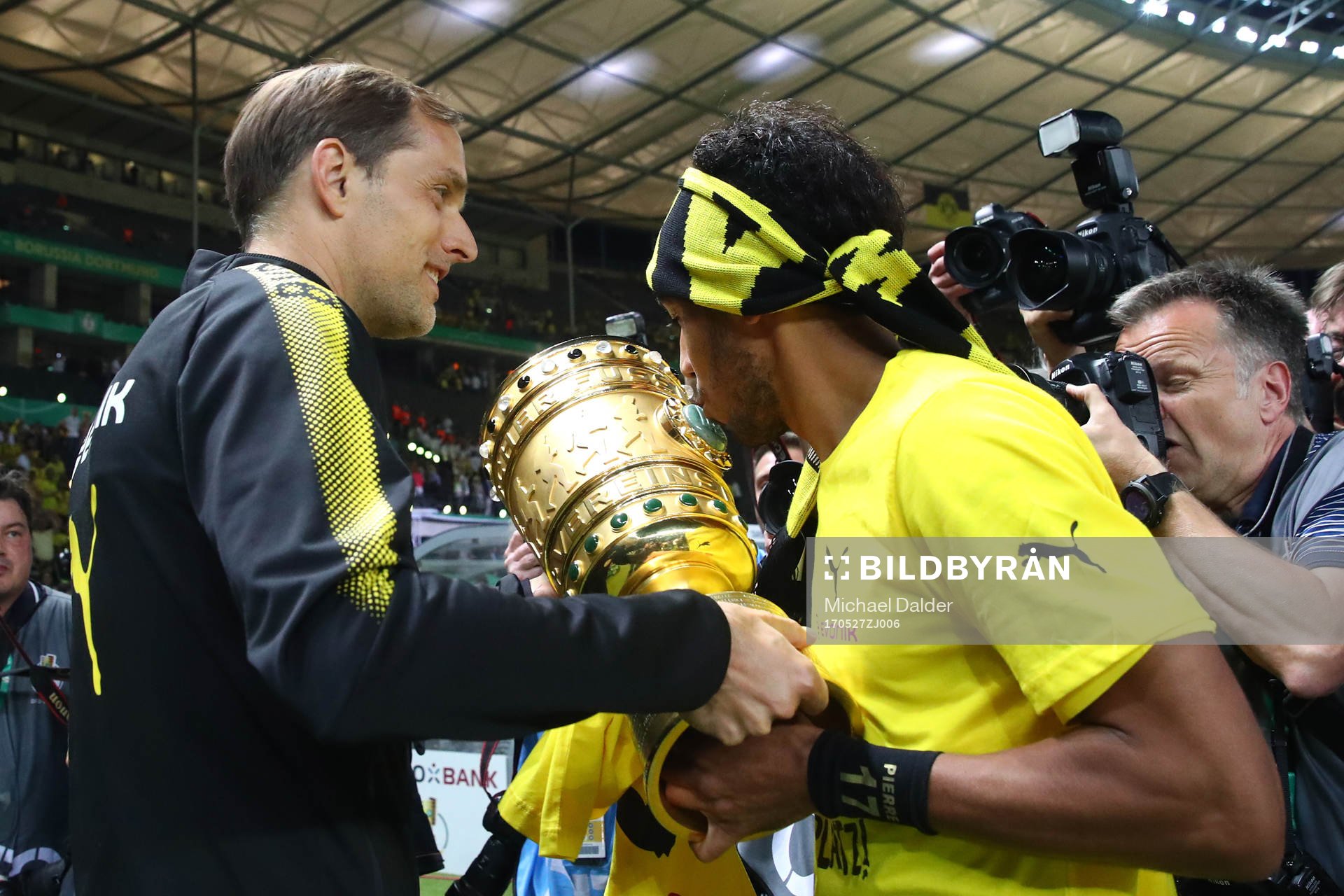 Fotboll, Tyska Cupen, Final, Eintracht Frankfurt - Borussia
