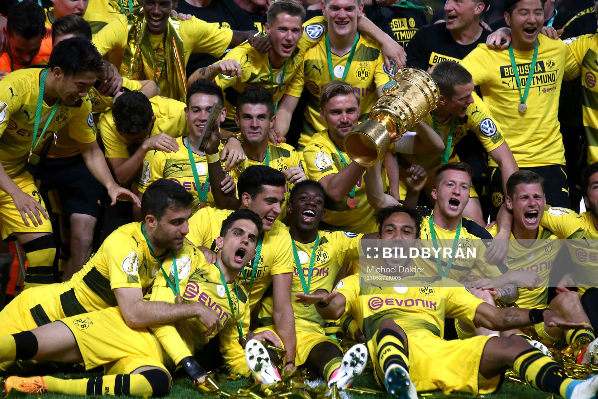 Fotboll, Tyska Cupen, Final, Eintracht Frankfurt - Borussia