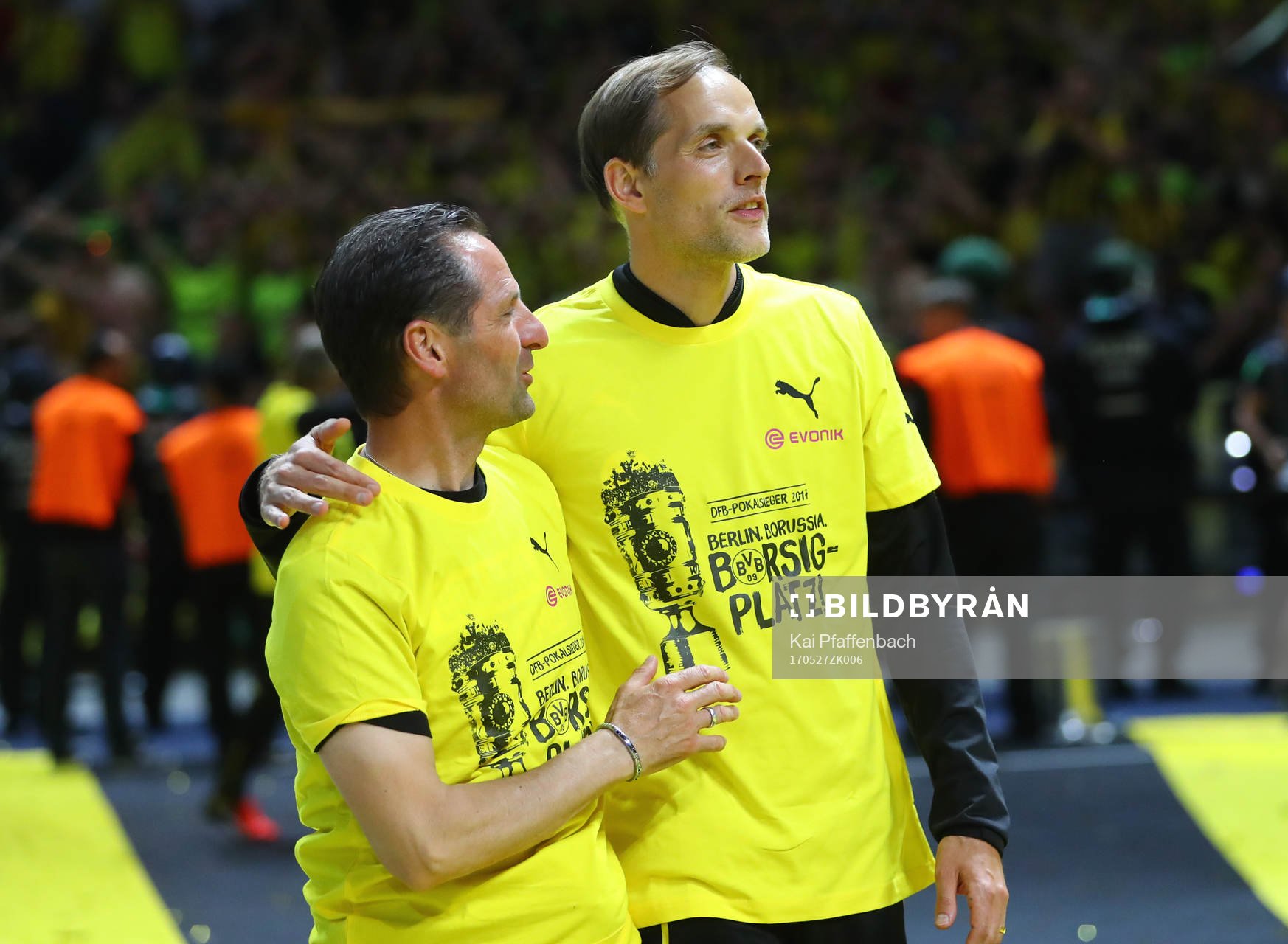 Fotboll, Tyska Cupen, Final, Eintracht Frankfurt - Borussia