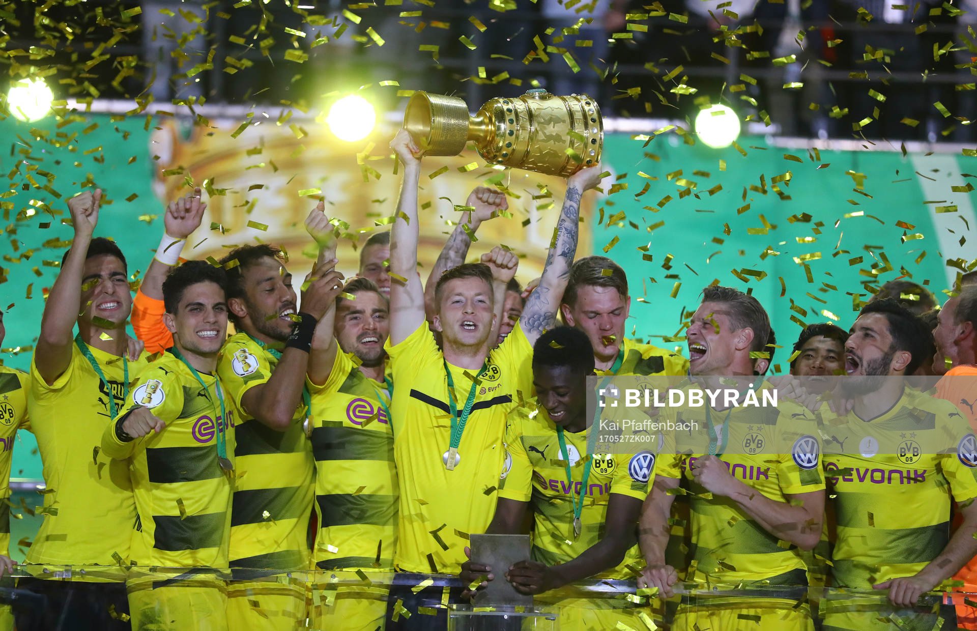 Fotboll, Tyska Cupen, Final, Eintracht Frankfurt - Borussia