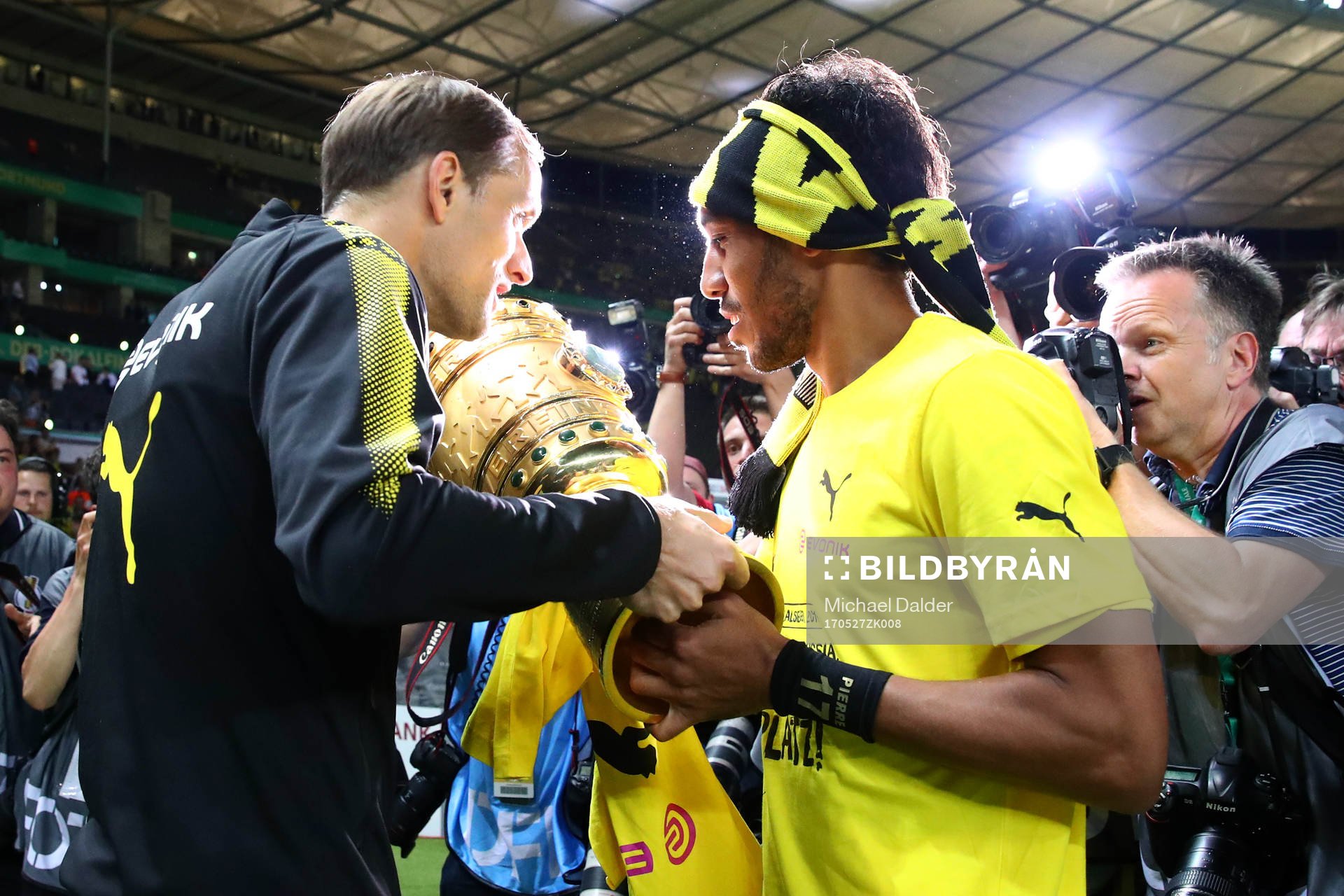 Fotboll, Tyska Cupen, Final, Eintracht Frankfurt - Borussia