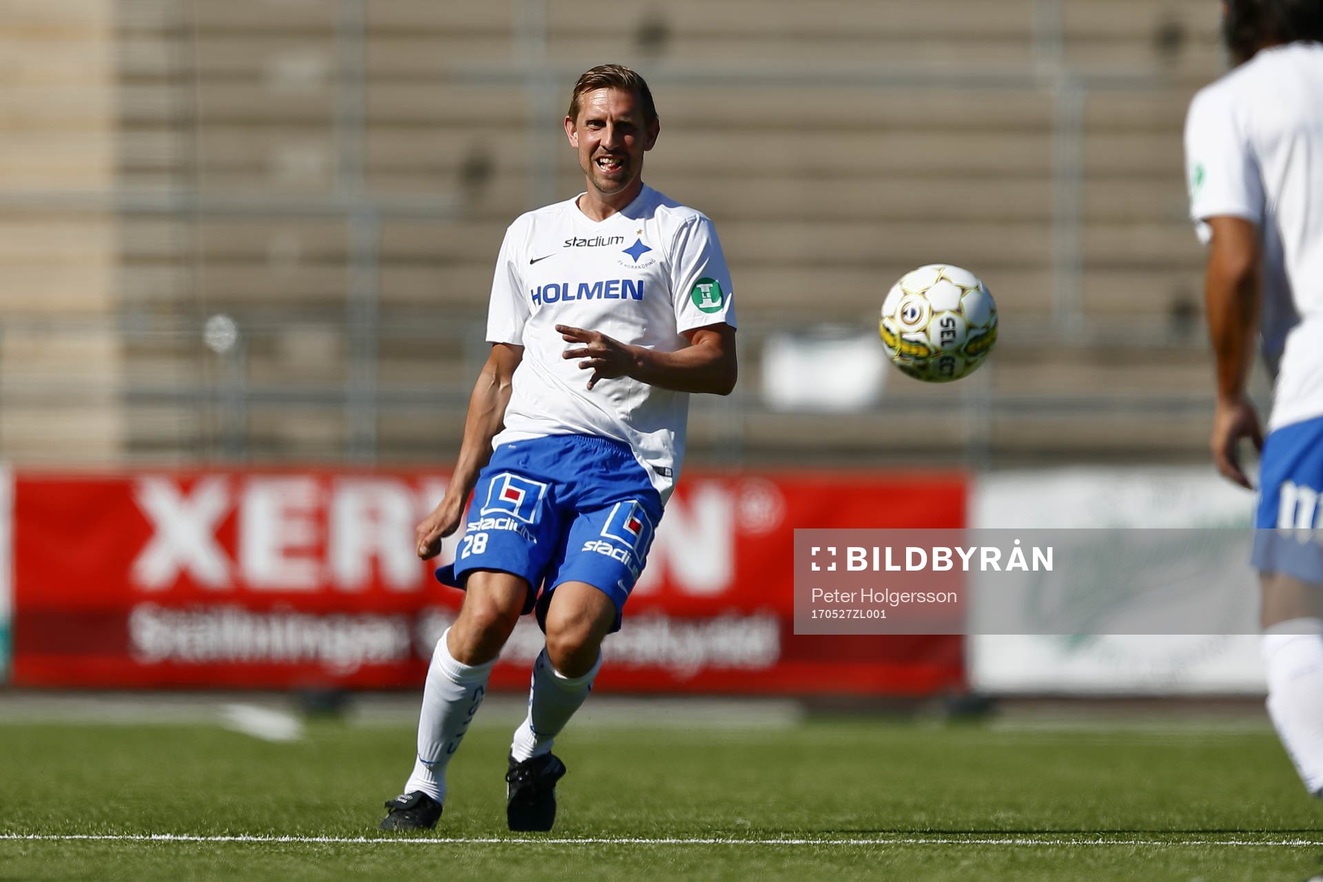 Jubileumsmatchen i fotboll mellan veteraner i Norrköping