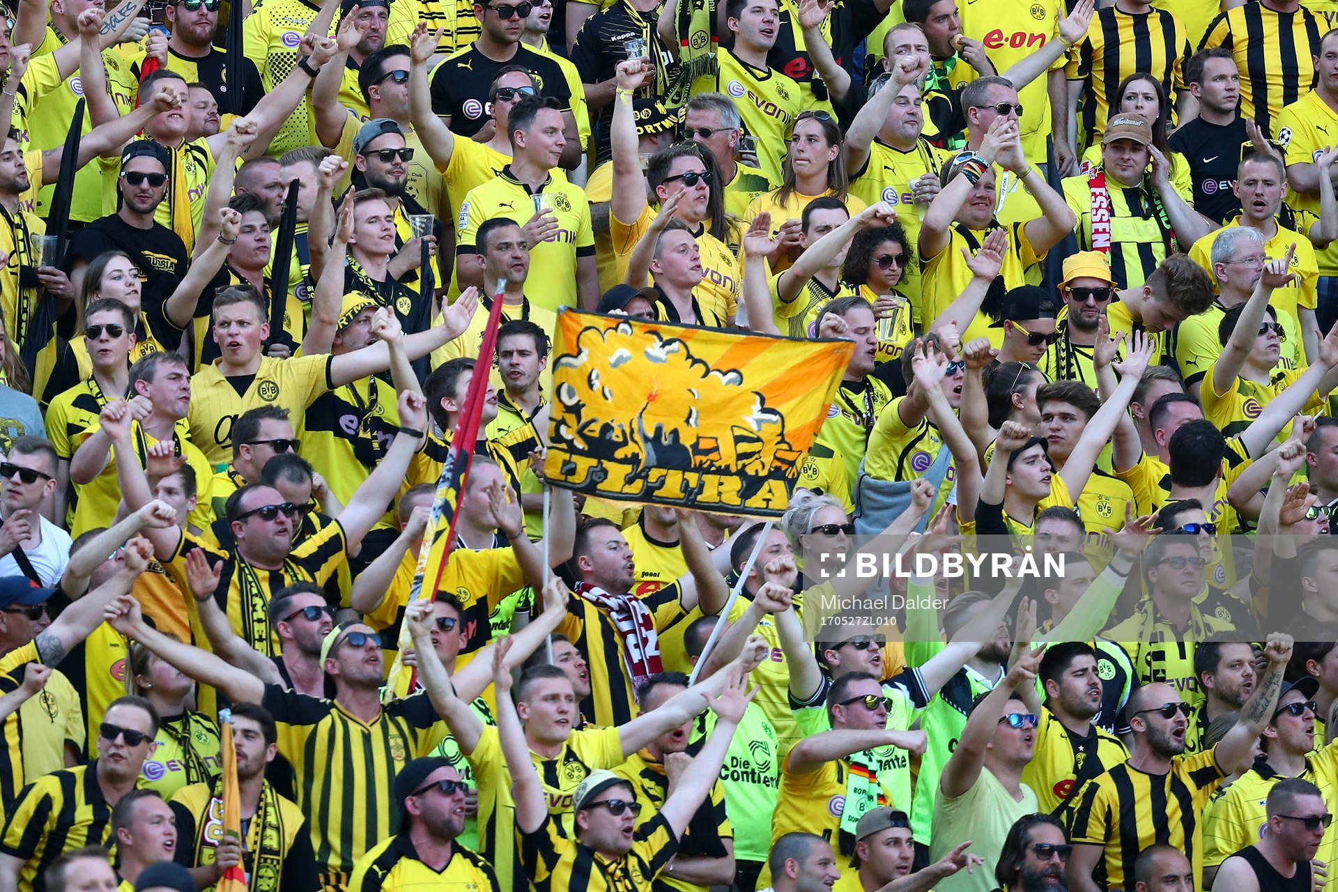Fotboll, Tyska Cupen, Final, Eintracht Frankfurt - Borussia