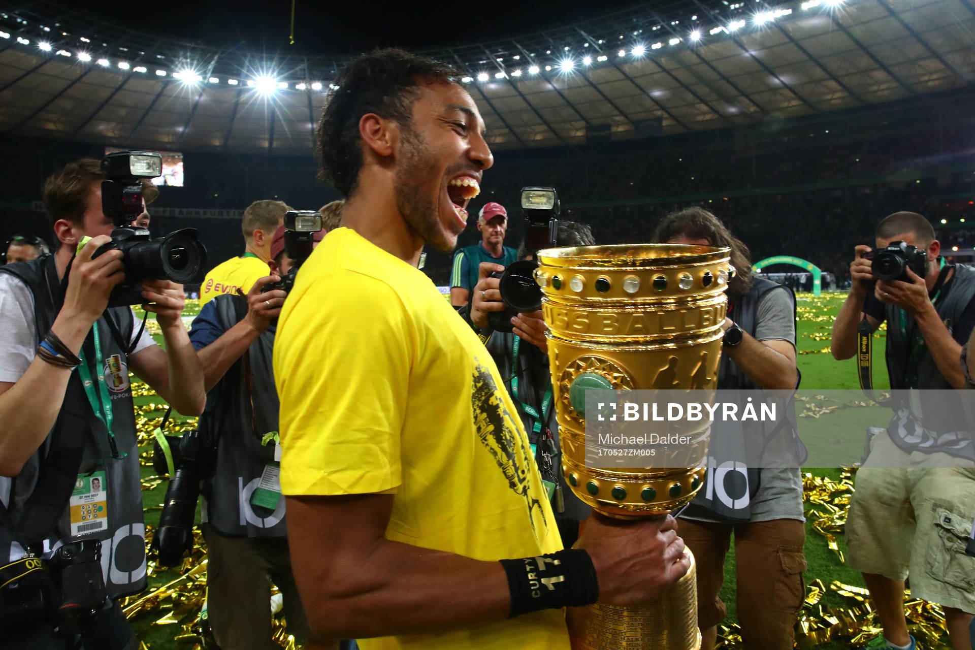 Fotboll, Tyska Cupen, Final, Eintracht Frankfurt - Borussia
