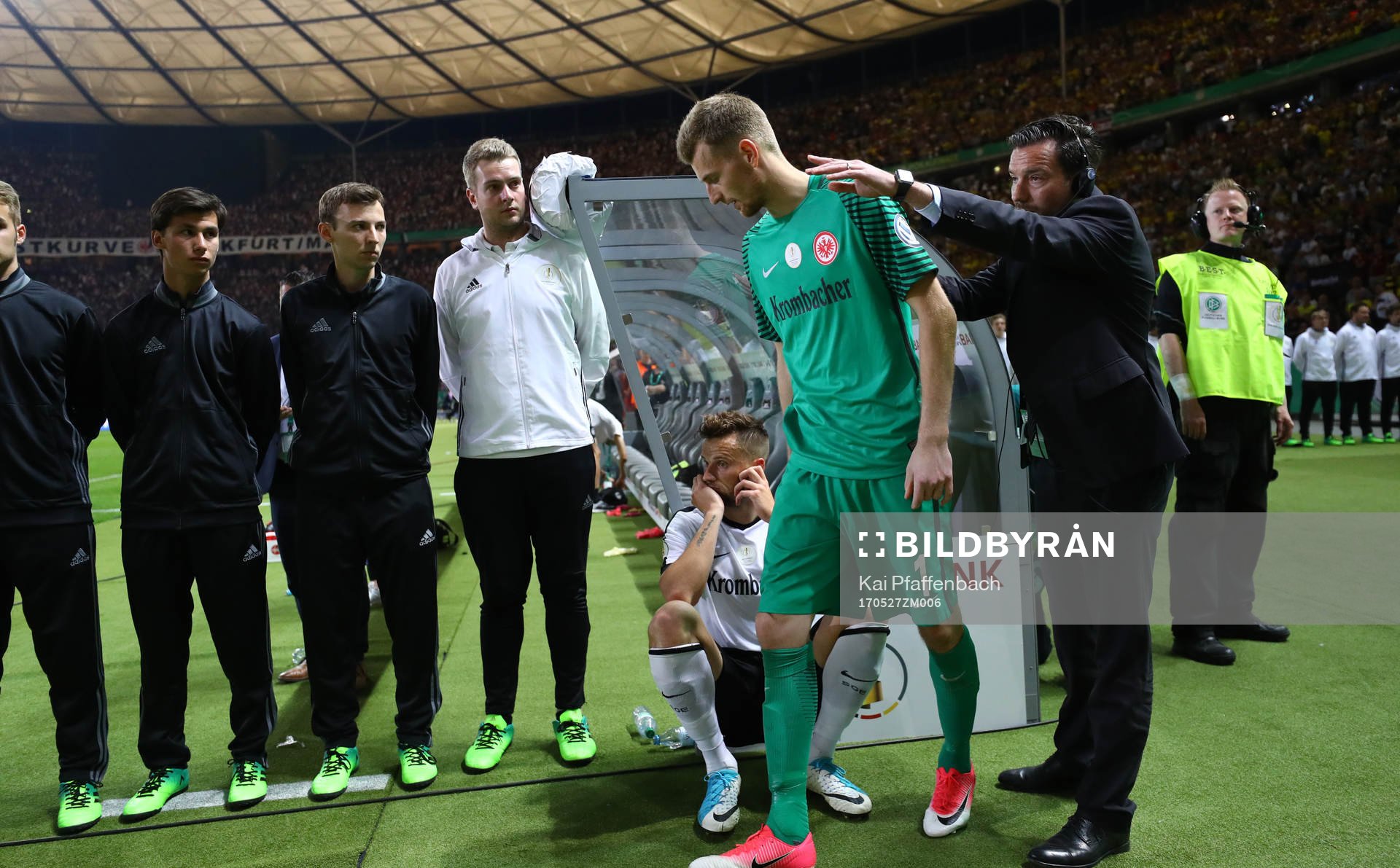 Fotboll, Tyska Cupen, Final, Eintracht Frankfurt - Borussia