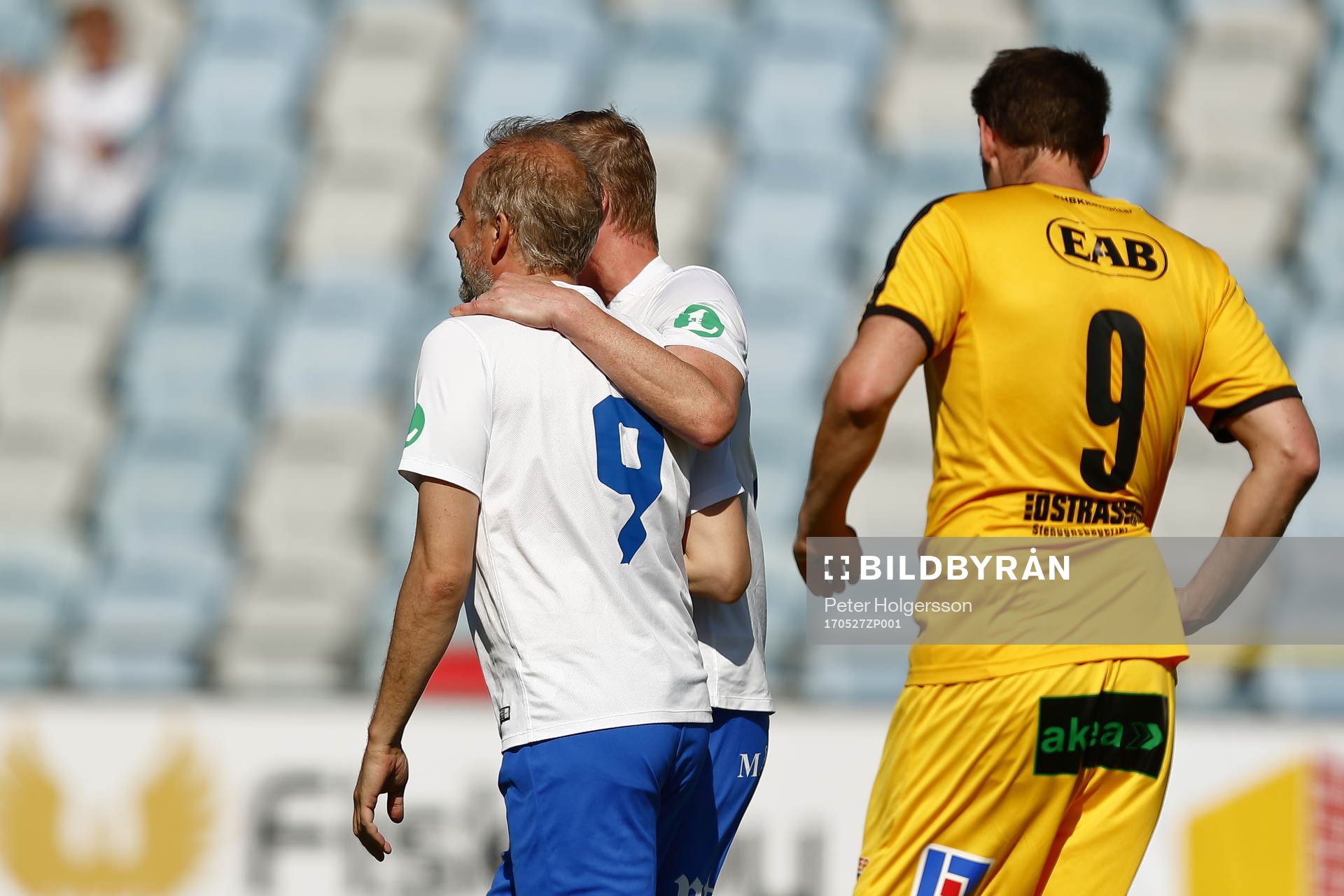 Jubileumsmatchen i fotboll mellan veteraner i Norrköping