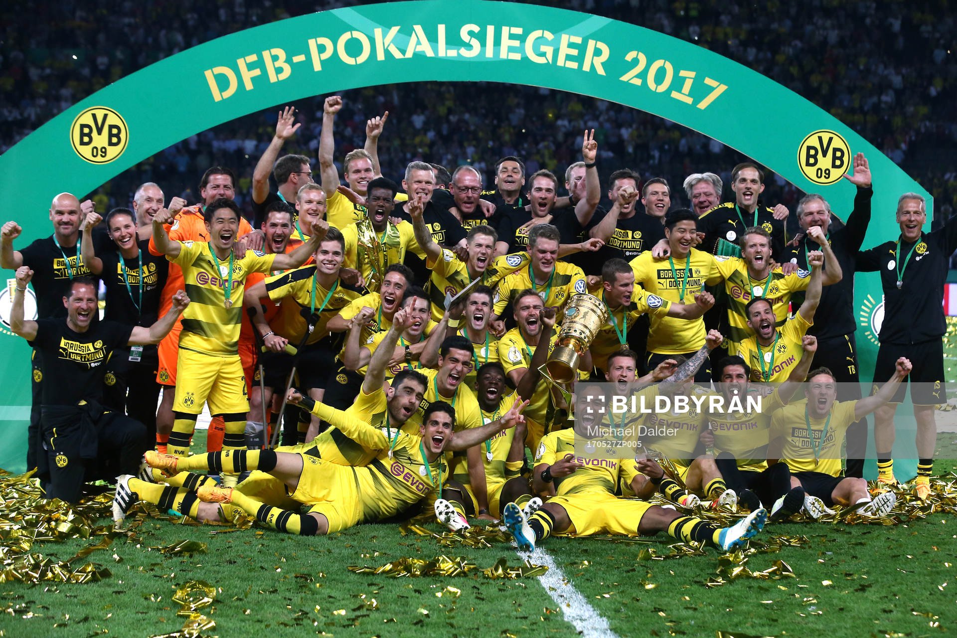 Fotboll, Tyska Cupen, Final, Eintracht Frankfurt - Borussia