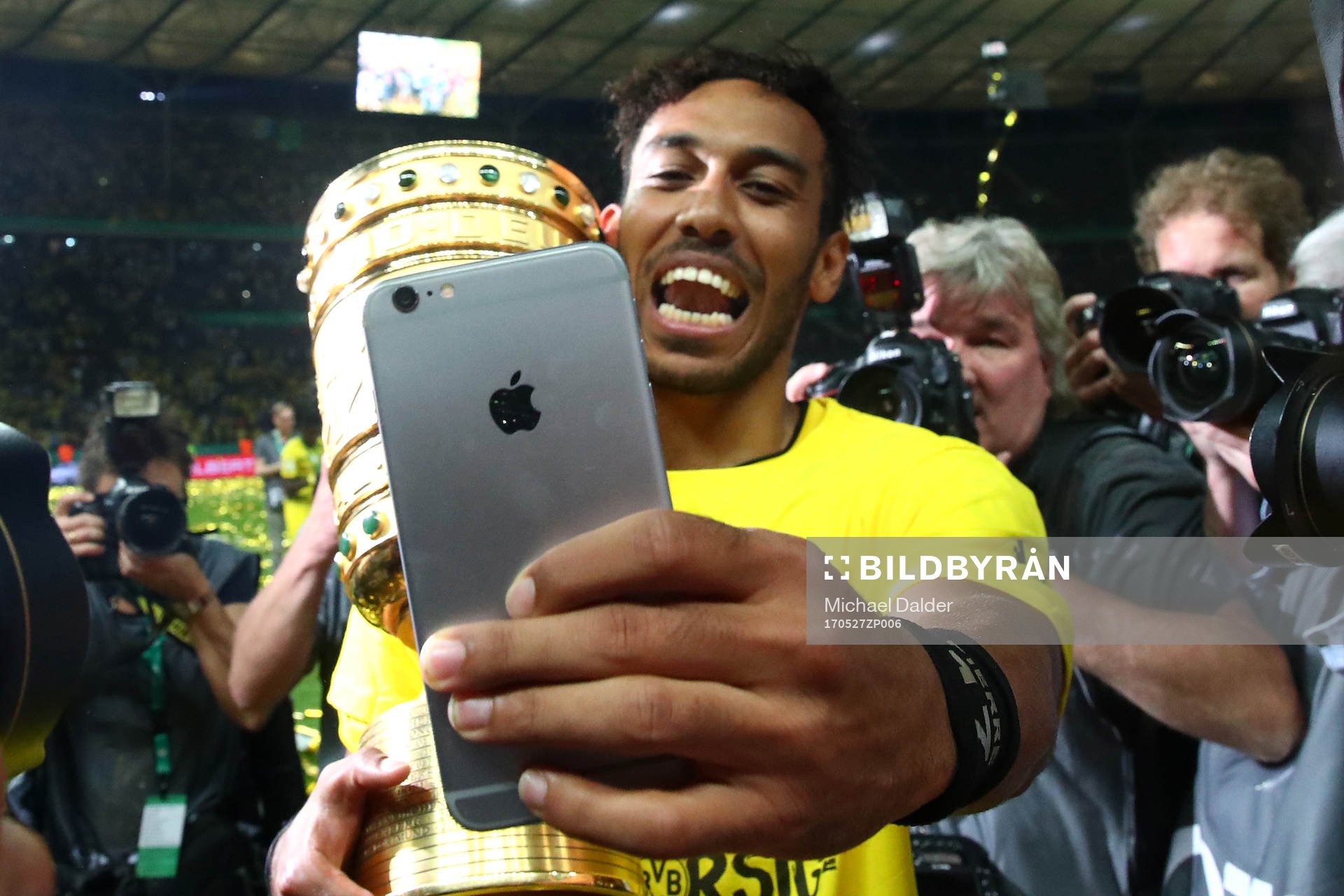 Fotboll, Tyska Cupen, Final, Eintracht Frankfurt - Borussia