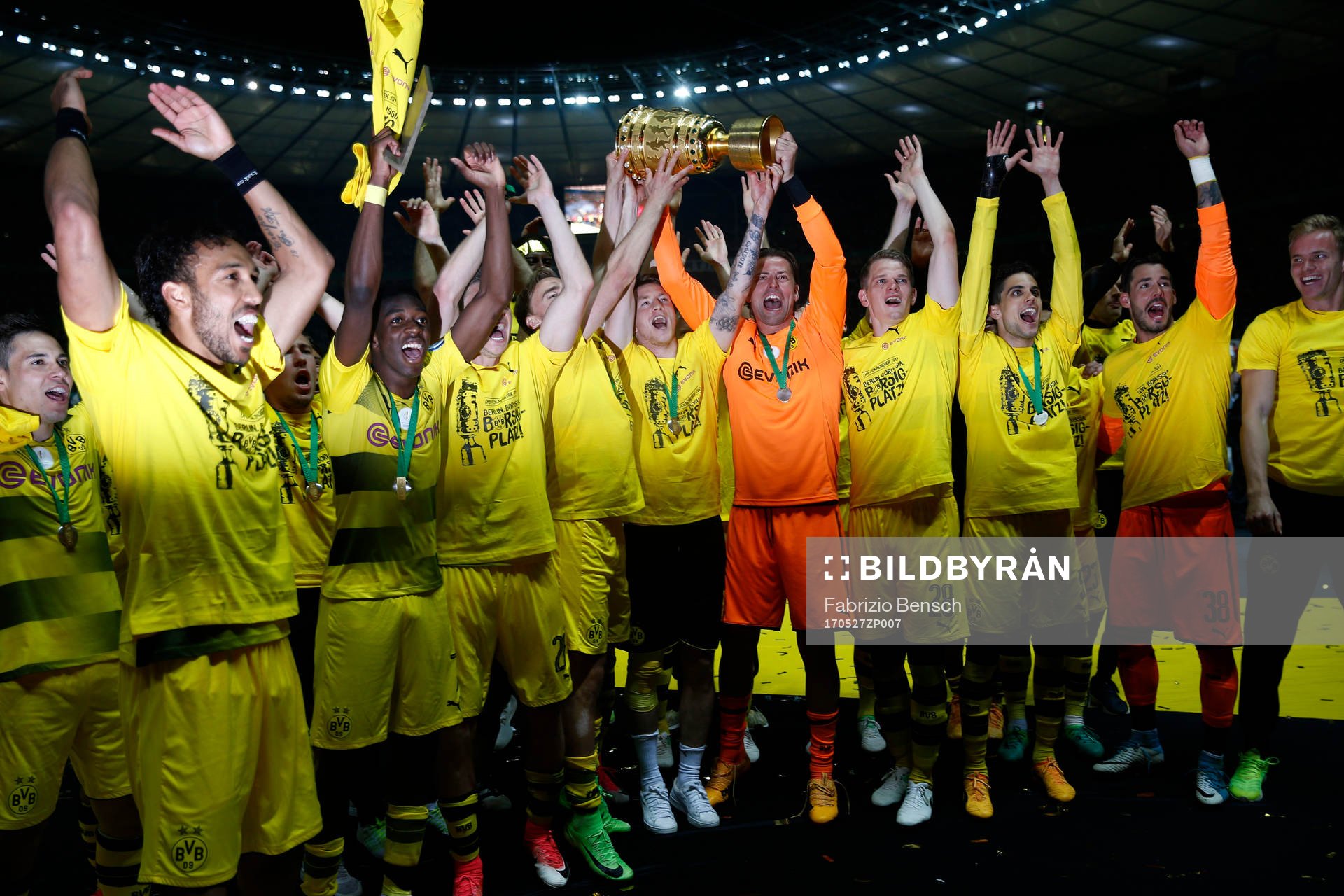 Fotboll, Tyska Cupen, Final, Eintracht Frankfurt - Borussia