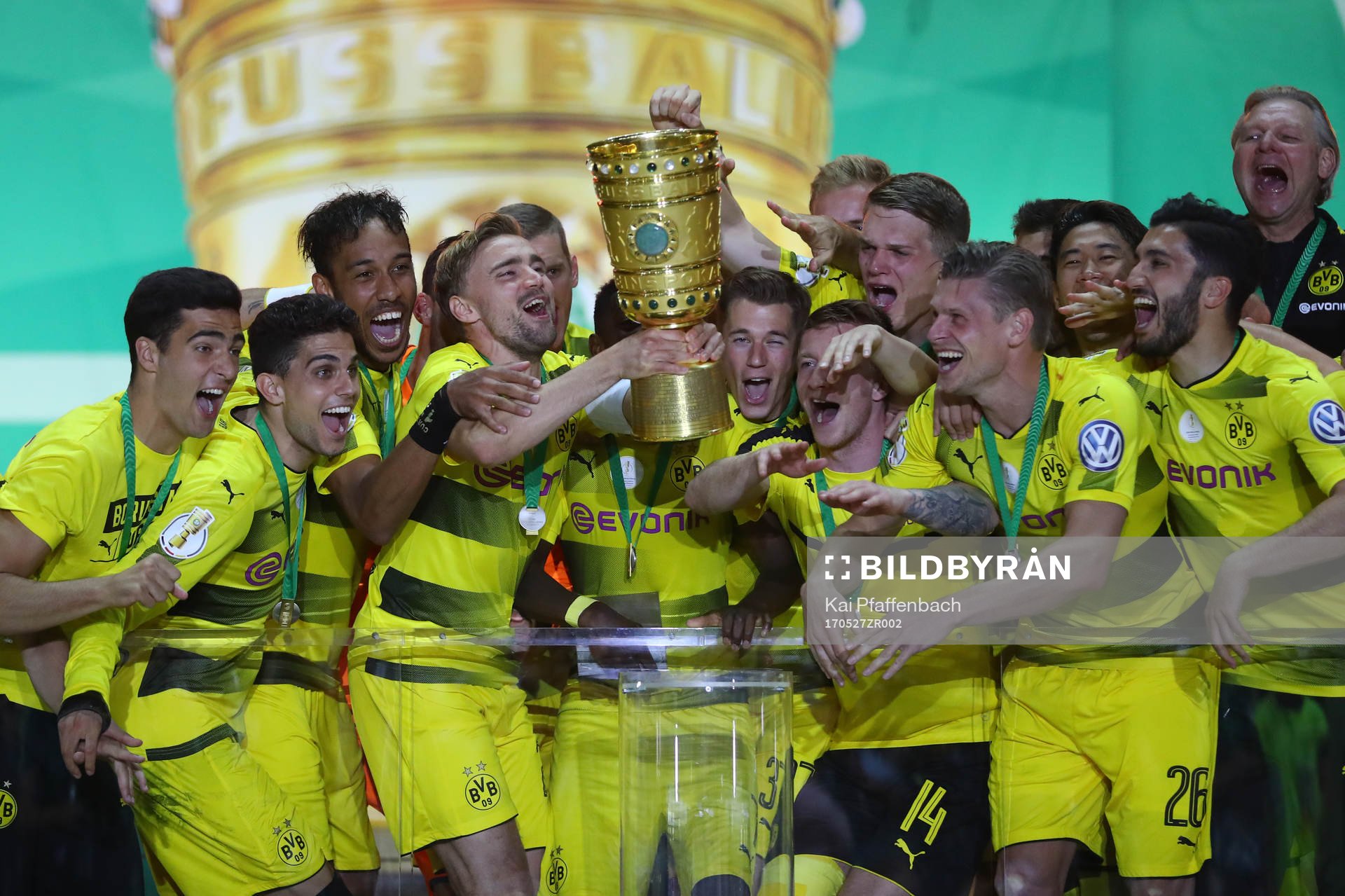 Fotboll, Tyska Cupen, Final, Eintracht Frankfurt - Borussia