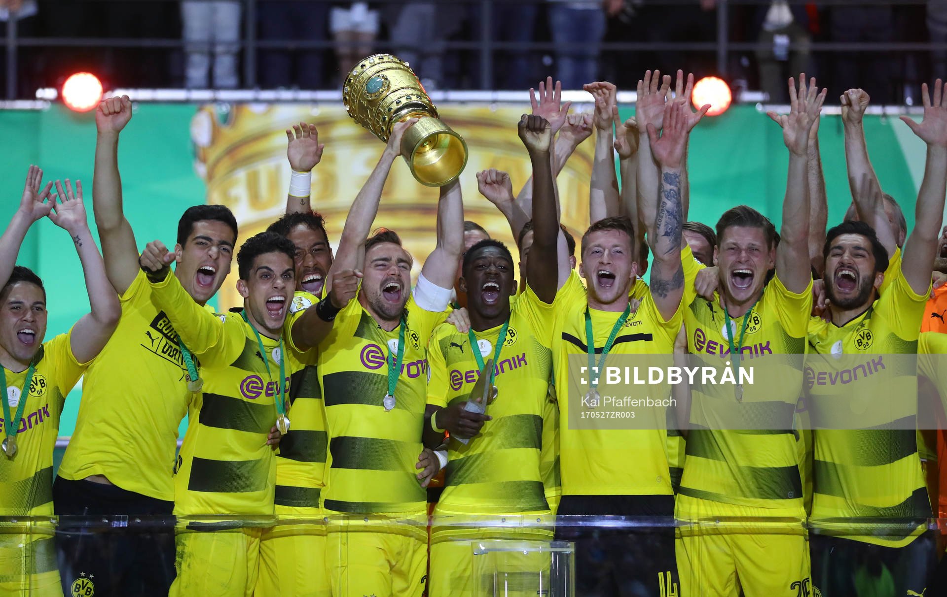 Fotboll, Tyska Cupen, Final, Eintracht Frankfurt - Borussia