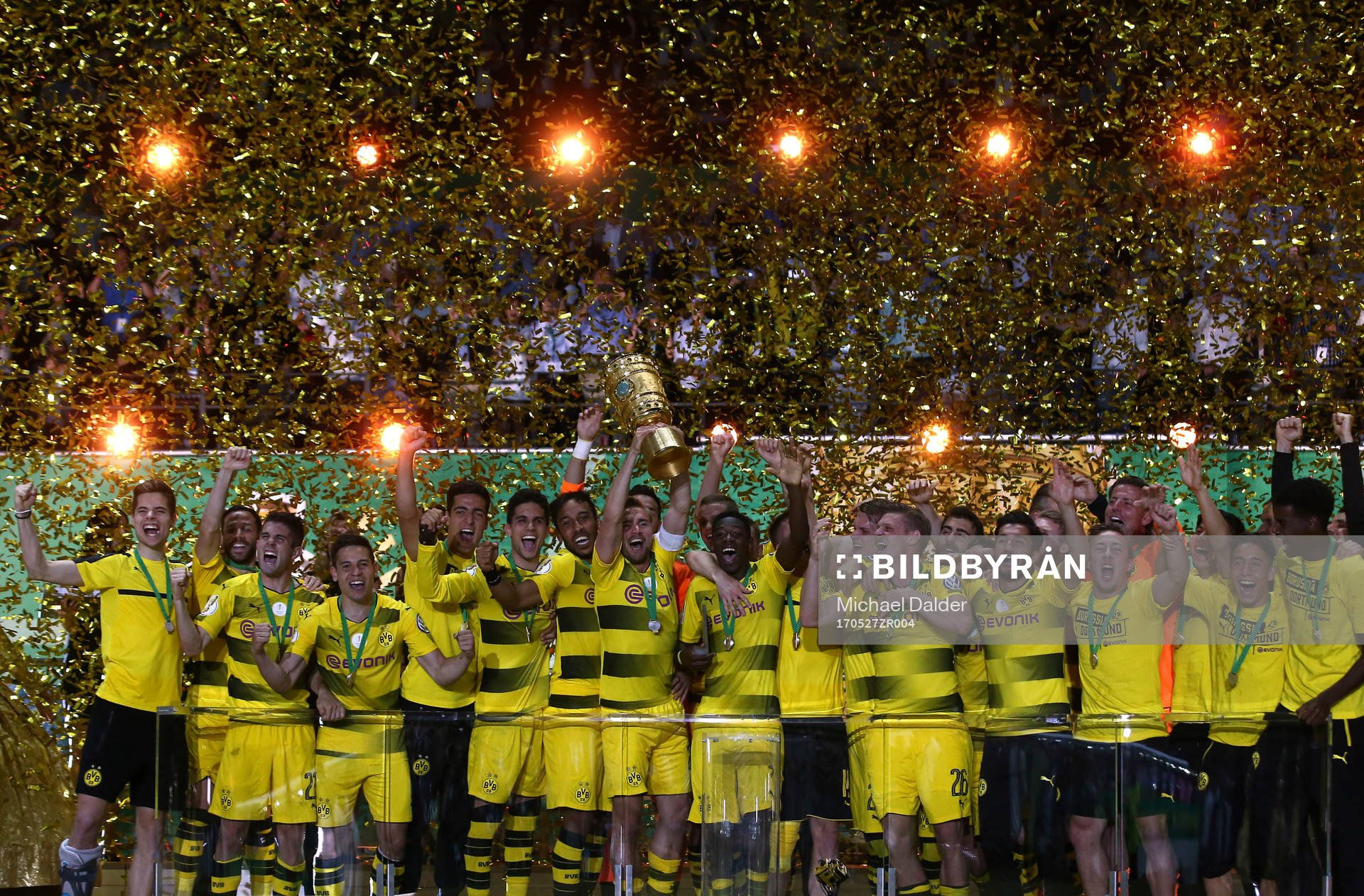 Fotboll, Tyska Cupen, Final, Eintracht Frankfurt - Borussia