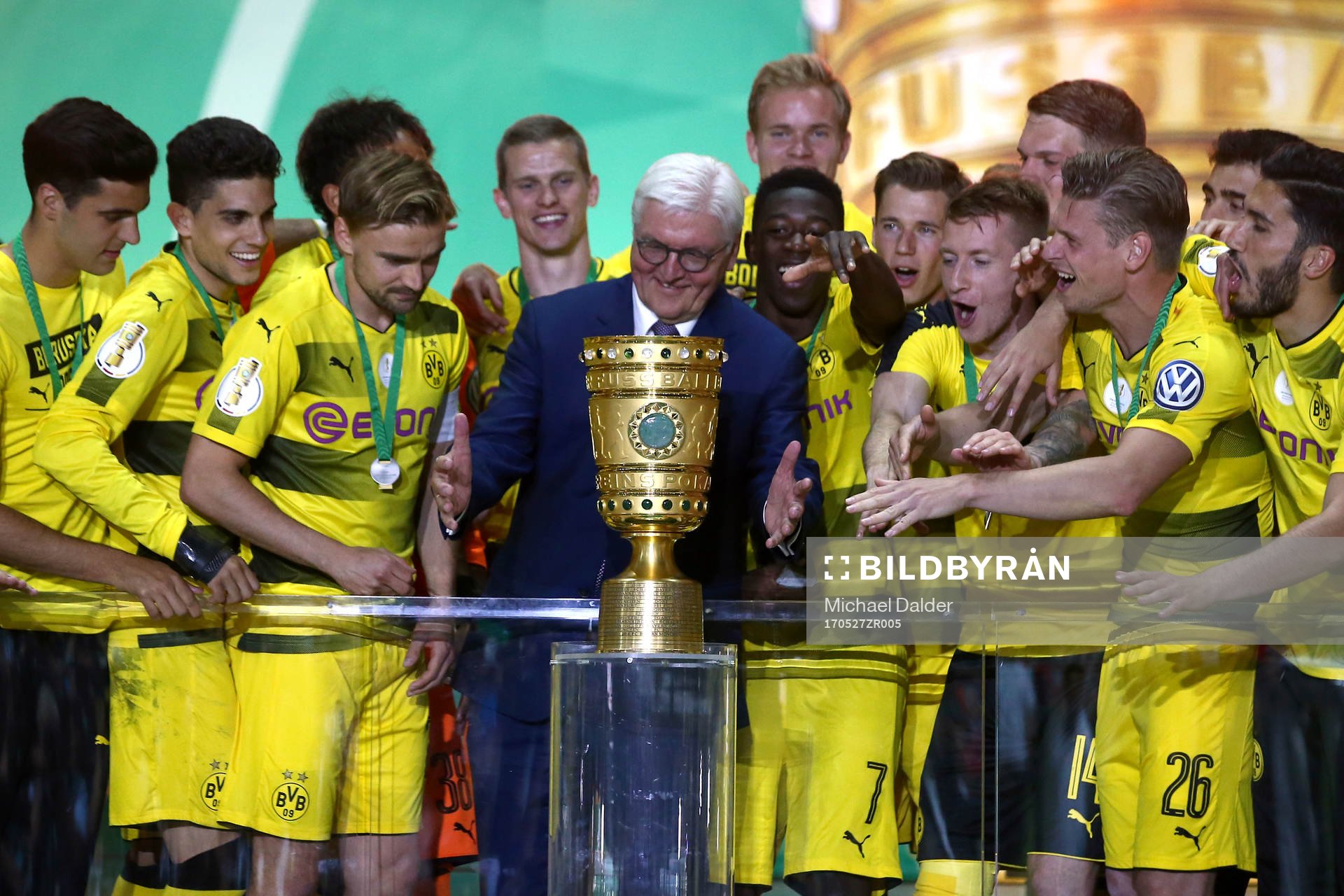 Fotboll, Tyska Cupen, Final, Eintracht Frankfurt - Borussia