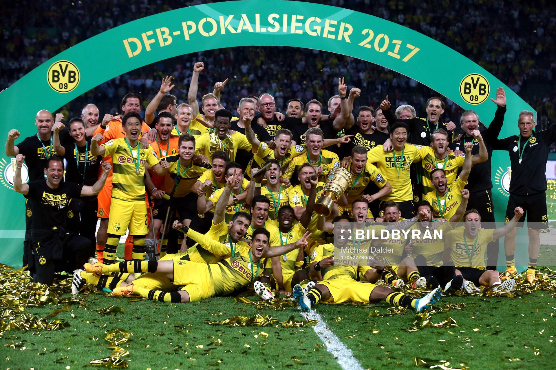 Fotboll, Tyska Cupen, Final, Eintracht Frankfurt - Borussia