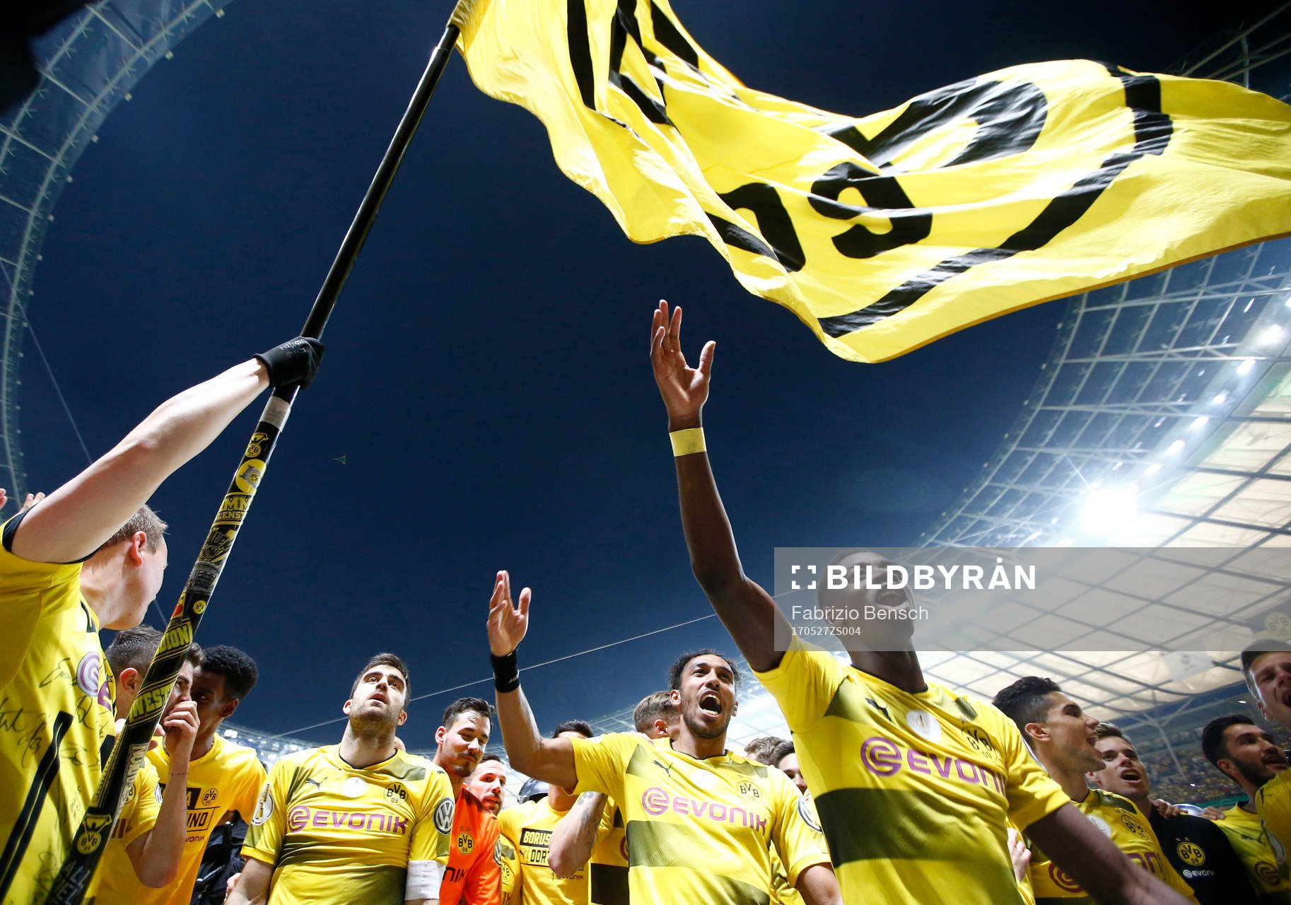 Fotboll, Tyska Cupen, Final, Eintracht Frankfurt - Borussia