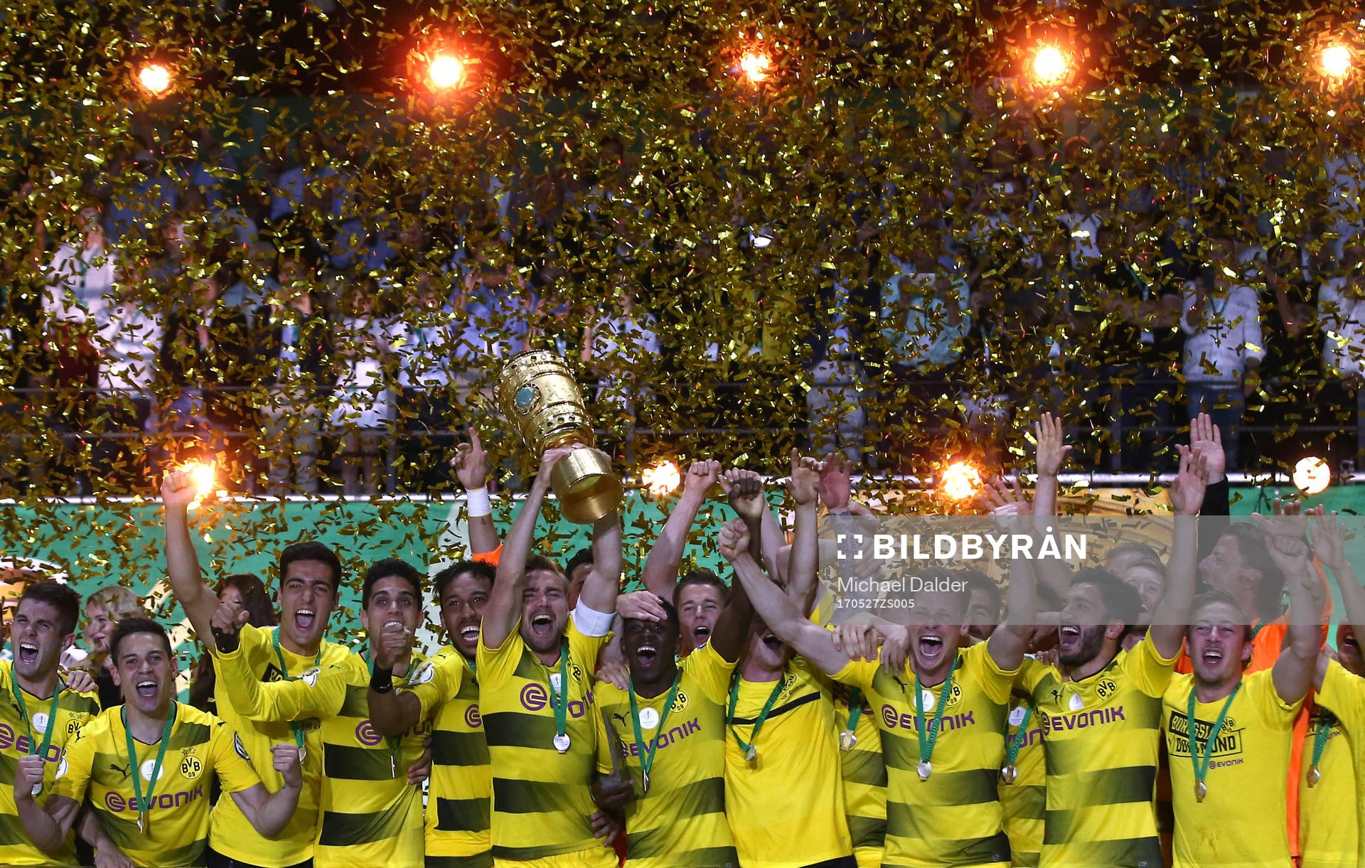 Fotboll, Tyska Cupen, Final, Eintracht Frankfurt - Borussia