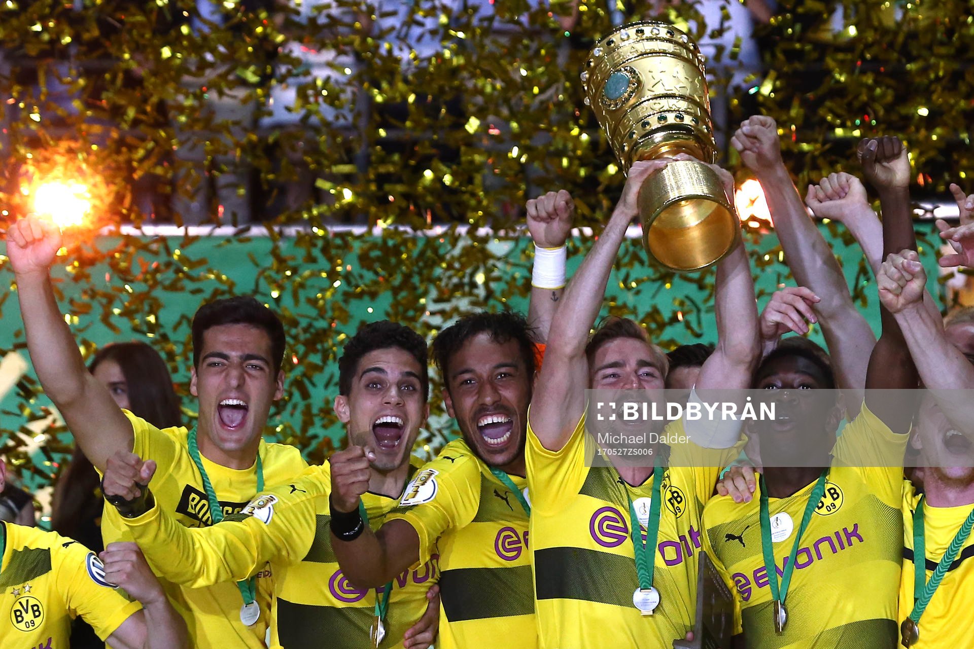 Fotboll, Tyska Cupen, Final, Eintracht Frankfurt - Borussia