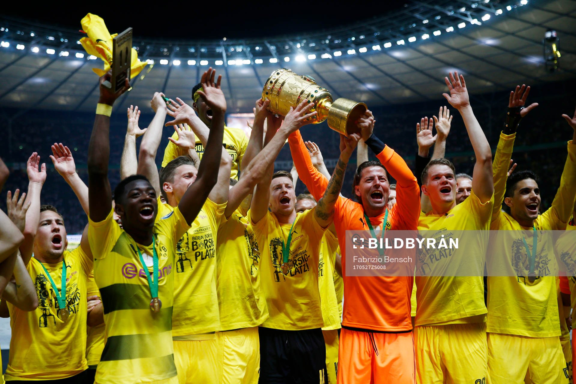Fotboll, Tyska Cupen, Final, Eintracht Frankfurt - Borussia