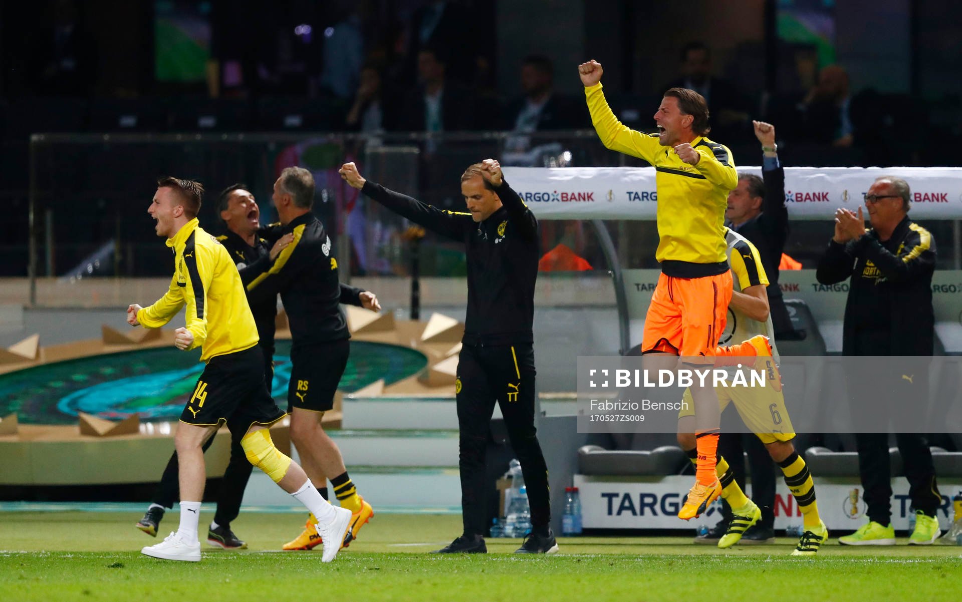 Fotboll, Tyska Cupen, Final, Eintracht Frankfurt - Borussia