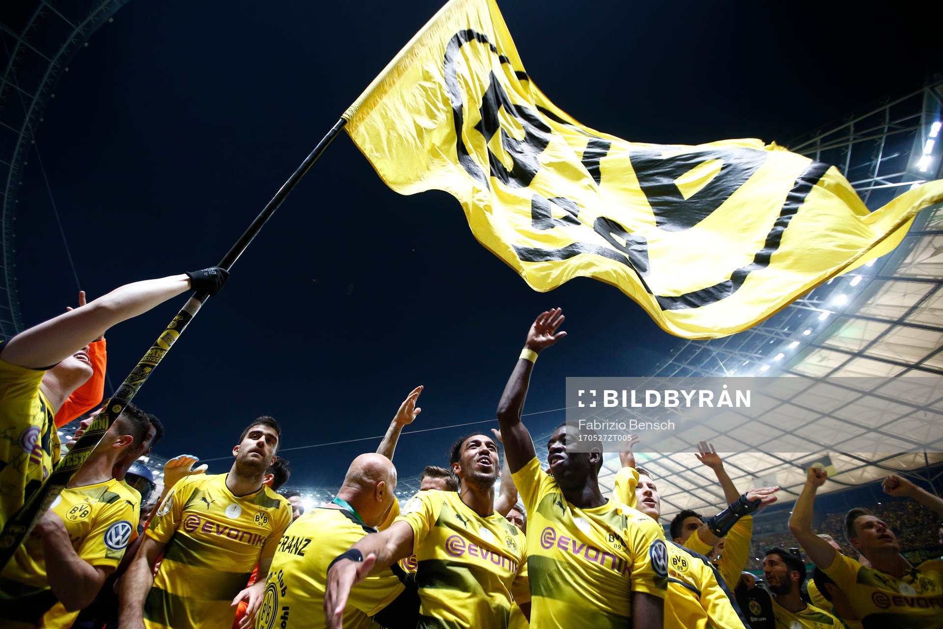 Fotboll, Tyska Cupen, Final, Eintracht Frankfurt - Borussia