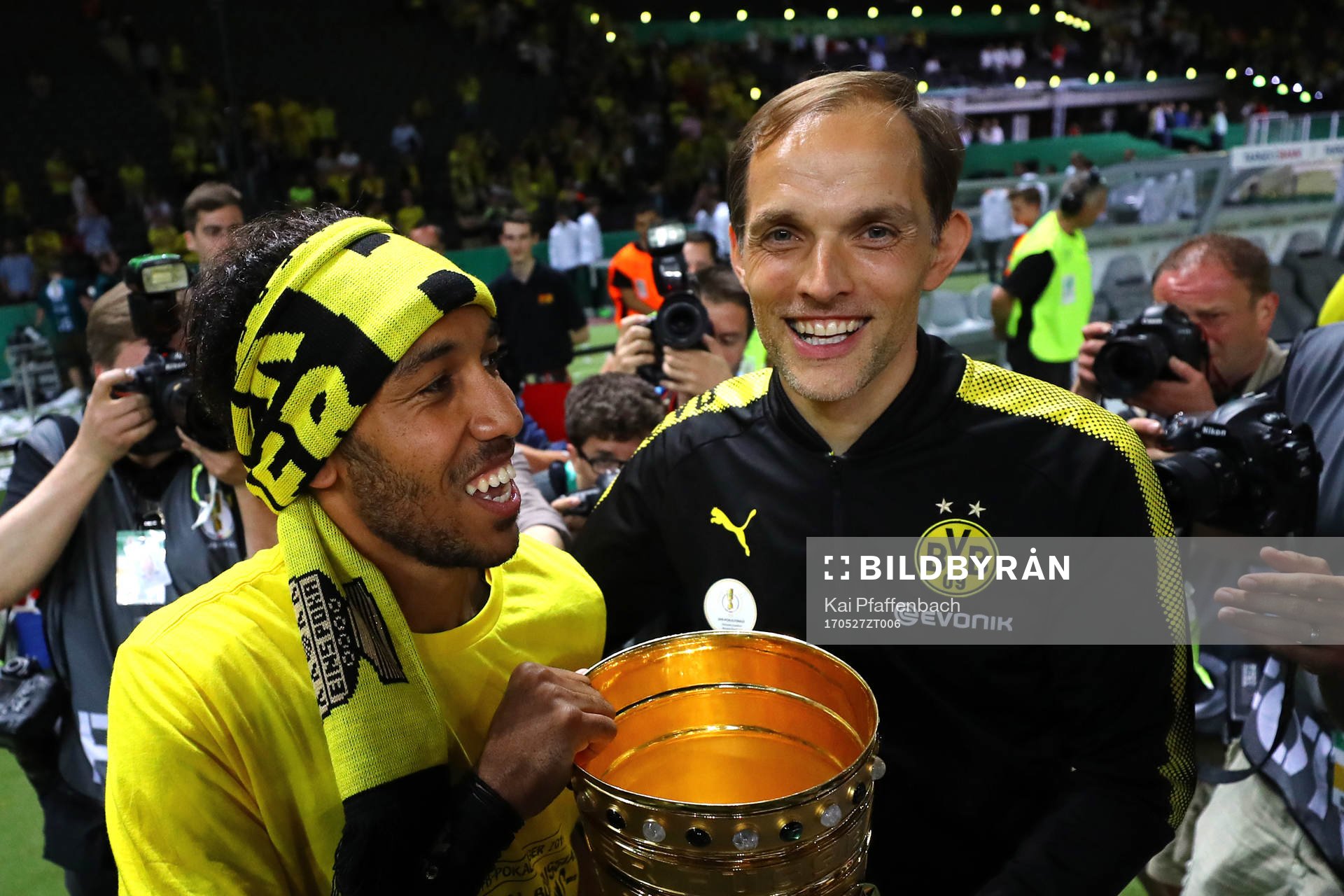 Fotboll, Tyska Cupen, Final, Eintracht Frankfurt - Borussia