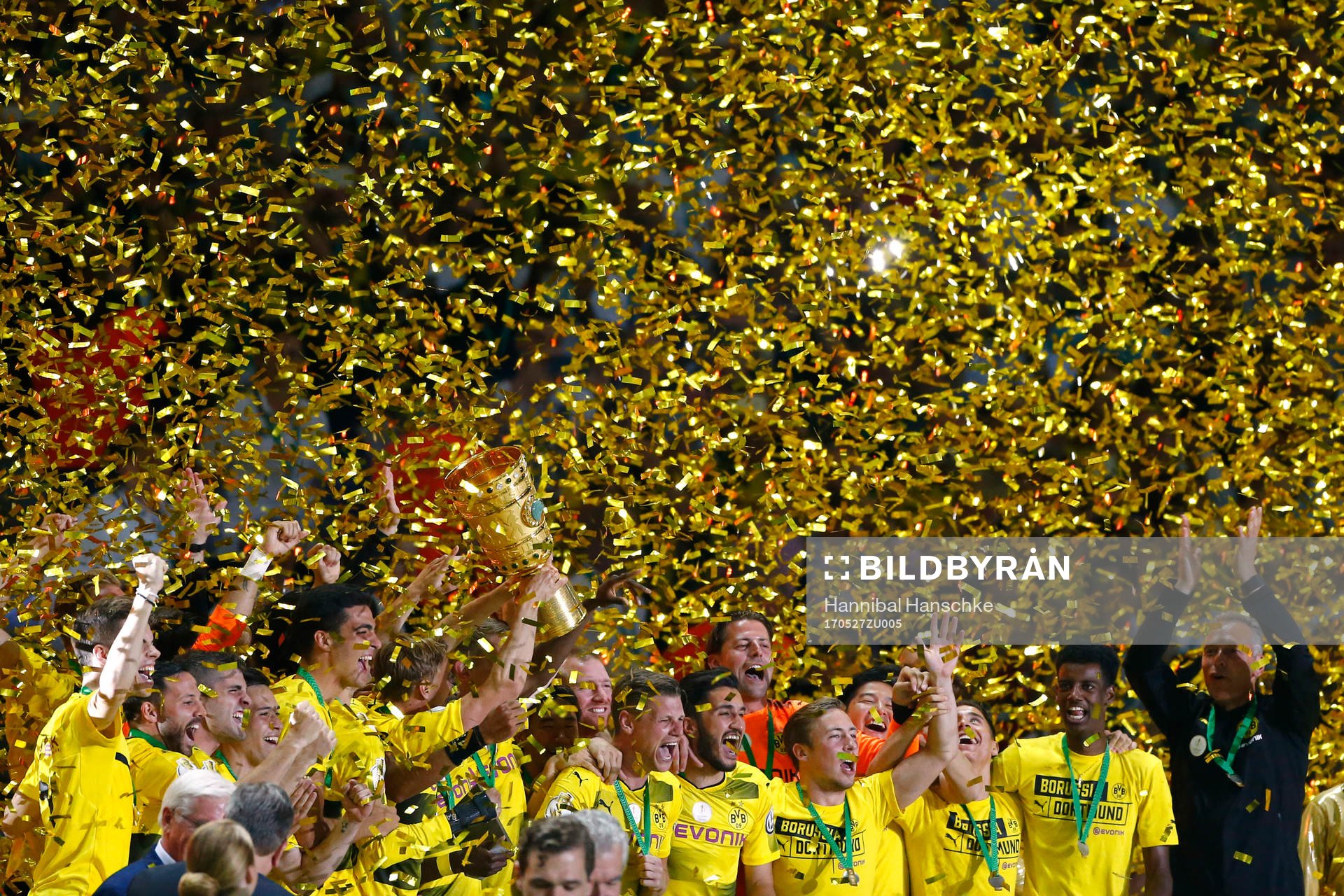 Fotboll, Tyska Cupen, Final, Eintracht Frankfurt - Borussia