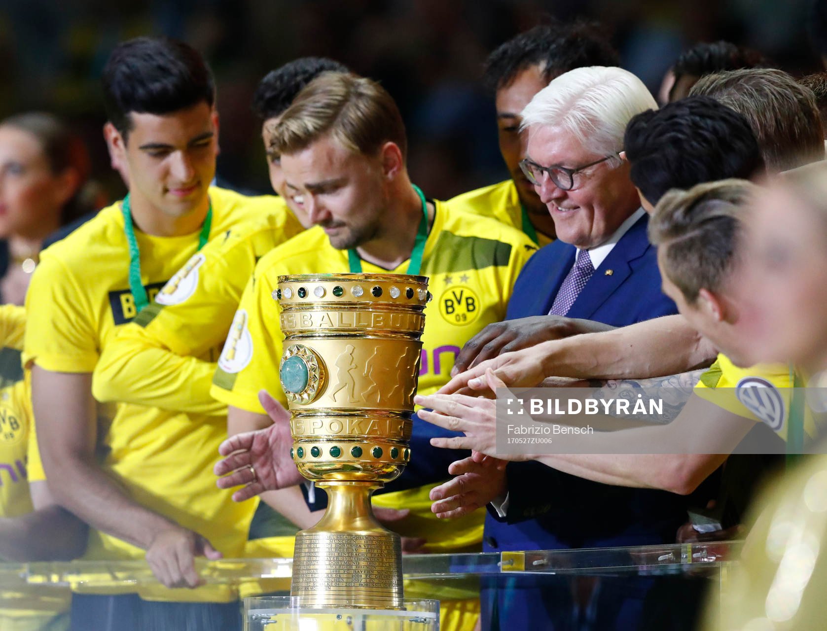 Fotboll, Tyska Cupen, Final, Eintracht Frankfurt - Borussia