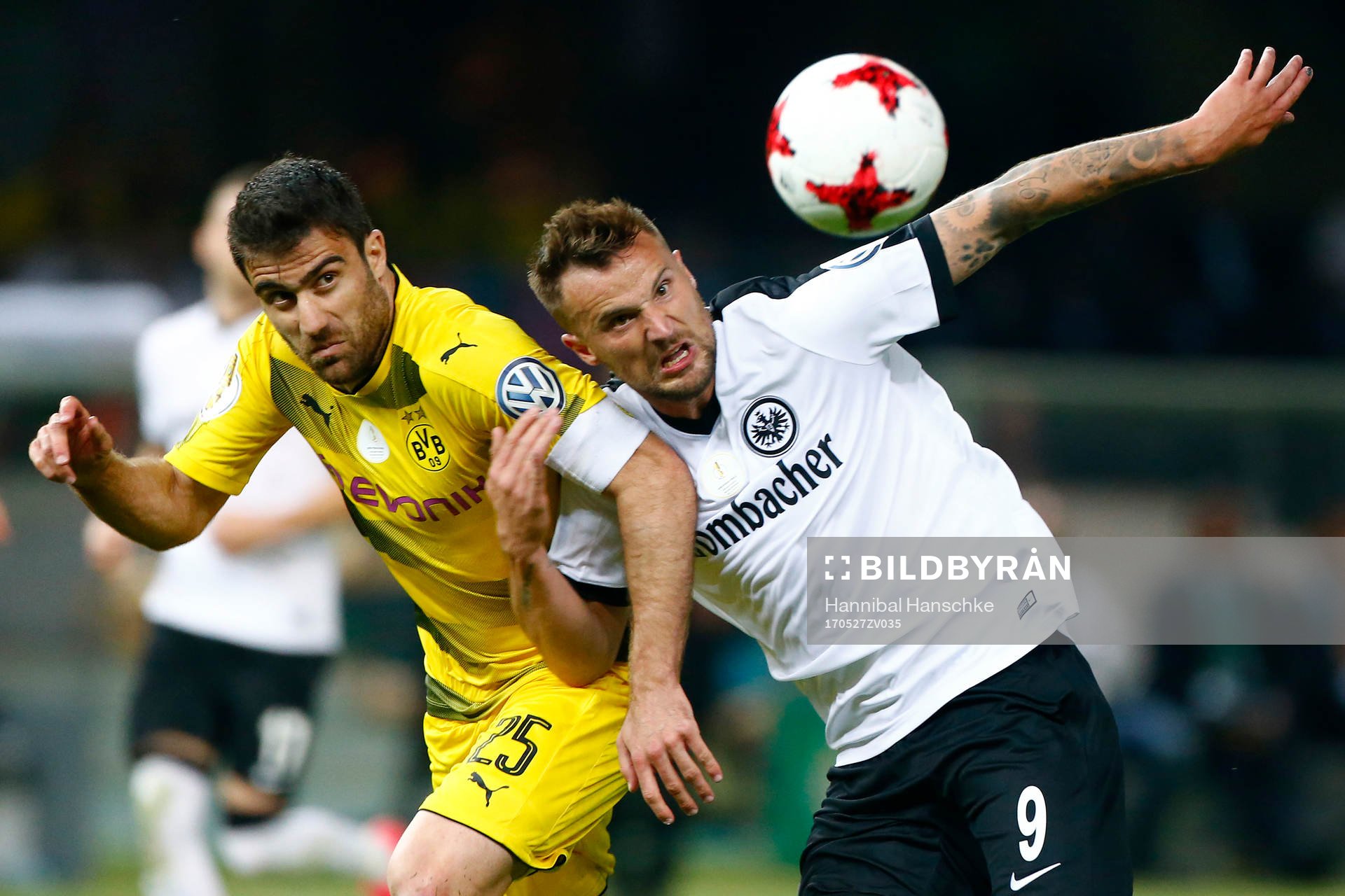Fotboll, Tyska Cupen, Final, Eintracht Frankfurt - Borussia