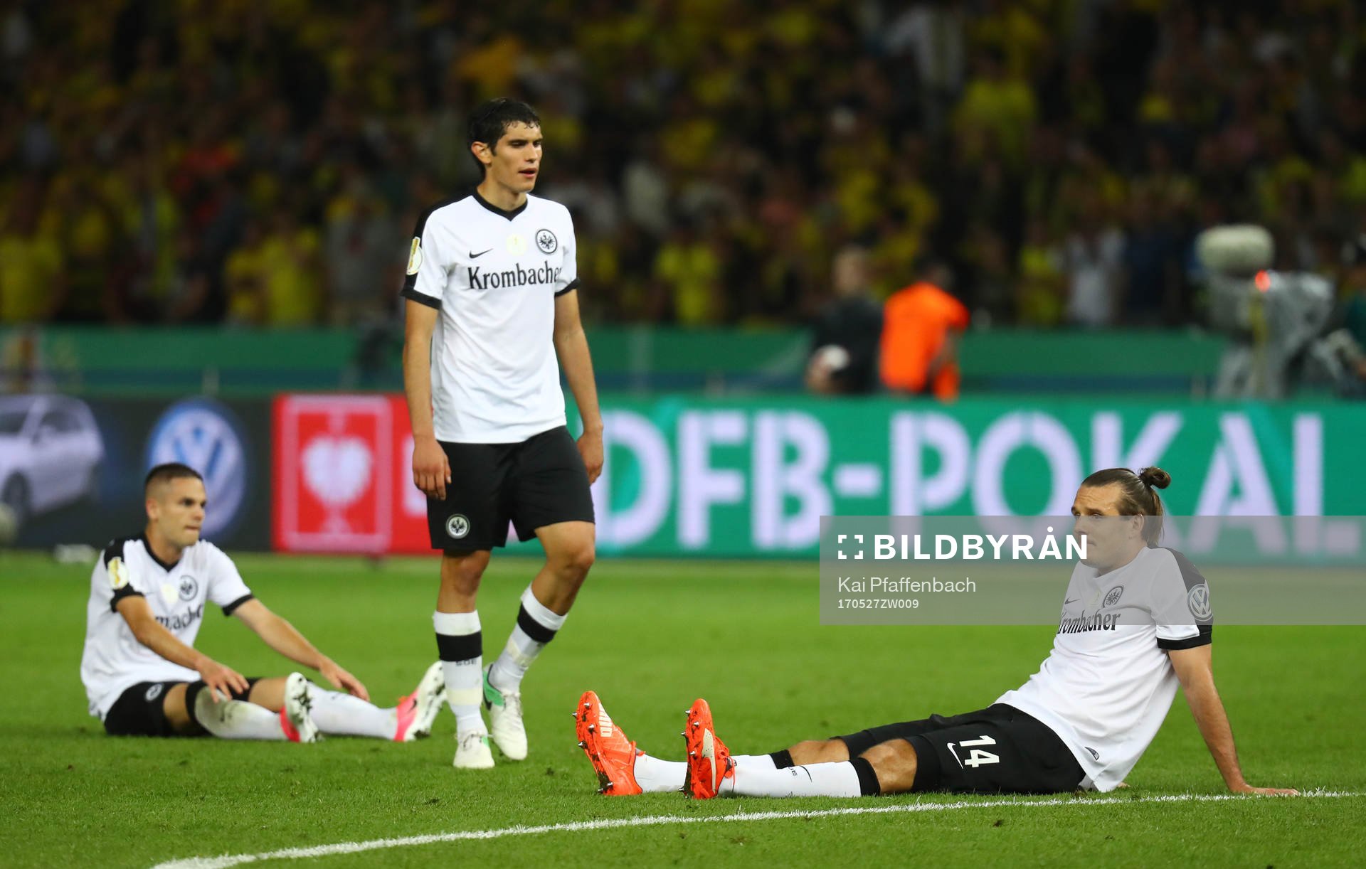 Fotboll, Tyska Cupen, Final, Eintracht Frankfurt - Borussia