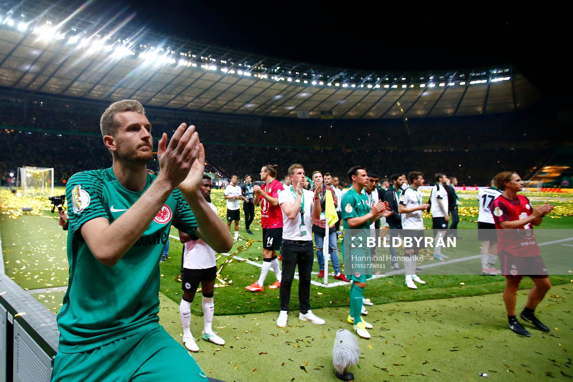 Fotboll, Tyska Cupen, Final, Eintracht Frankfurt - Borussia