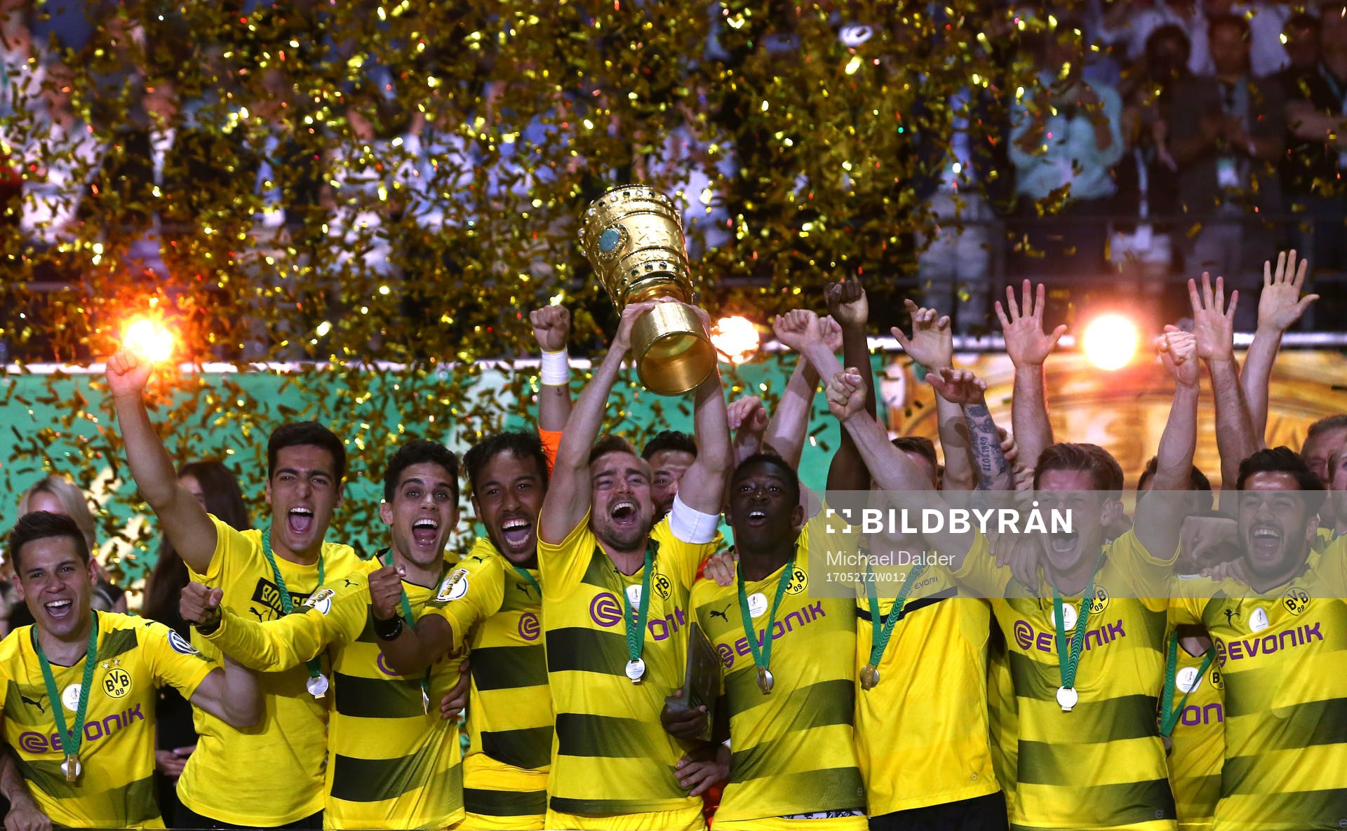 Fotboll, Tyska Cupen, Final, Eintracht Frankfurt - Borussia
