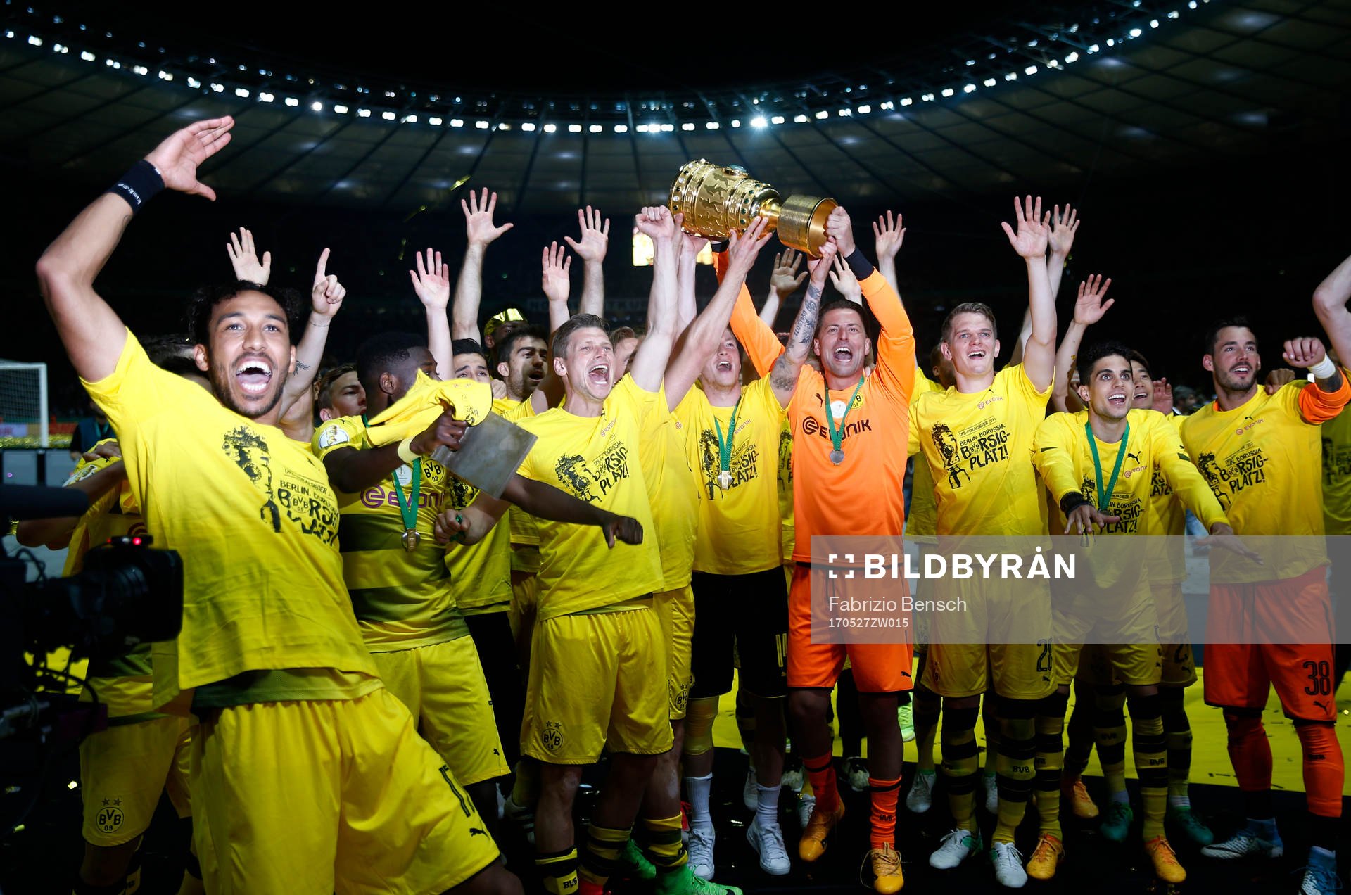 Fotboll, Tyska Cupen, Final, Eintracht Frankfurt - Borussia