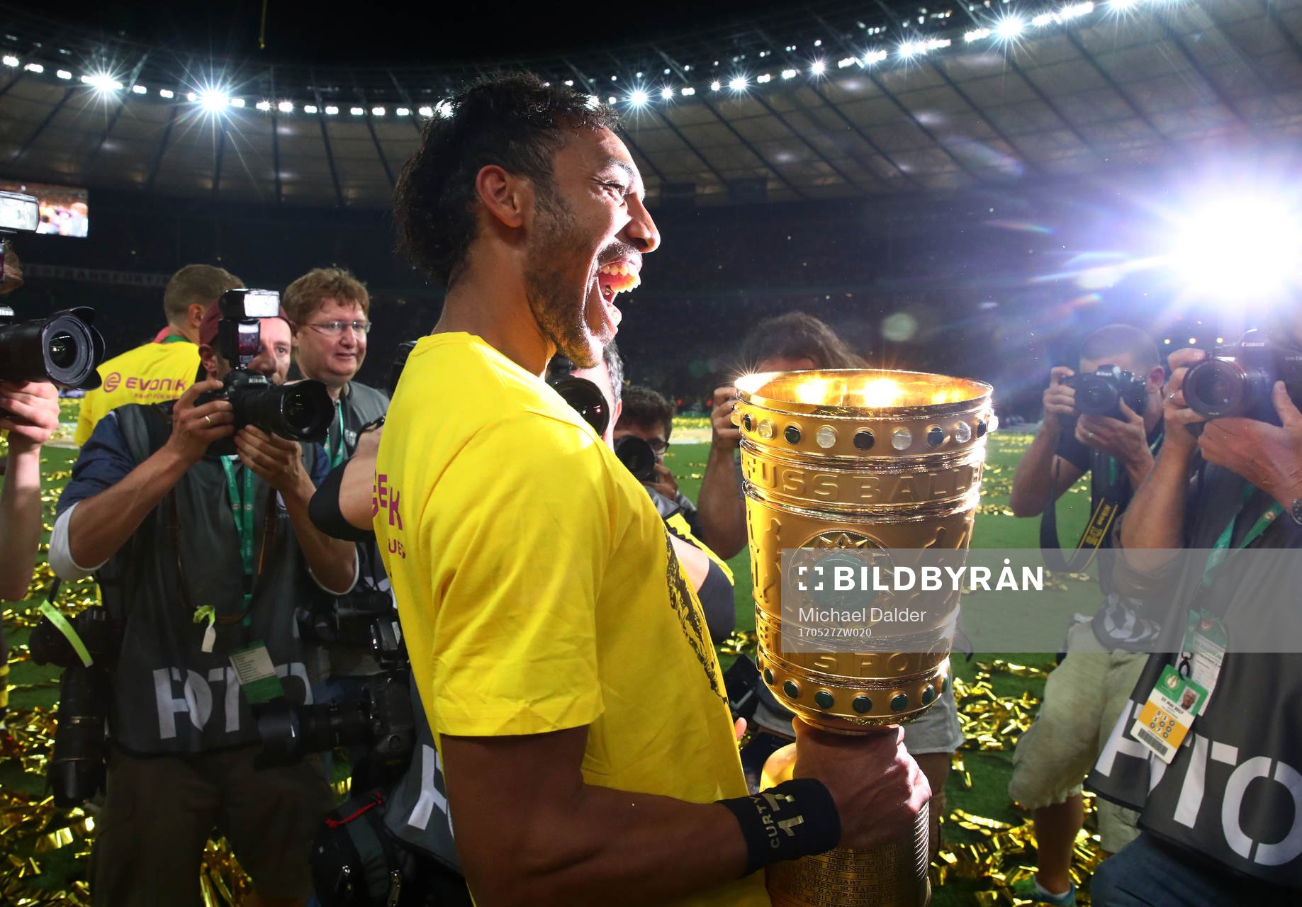 Fotboll, Tyska Cupen, Final, Eintracht Frankfurt - Borussia