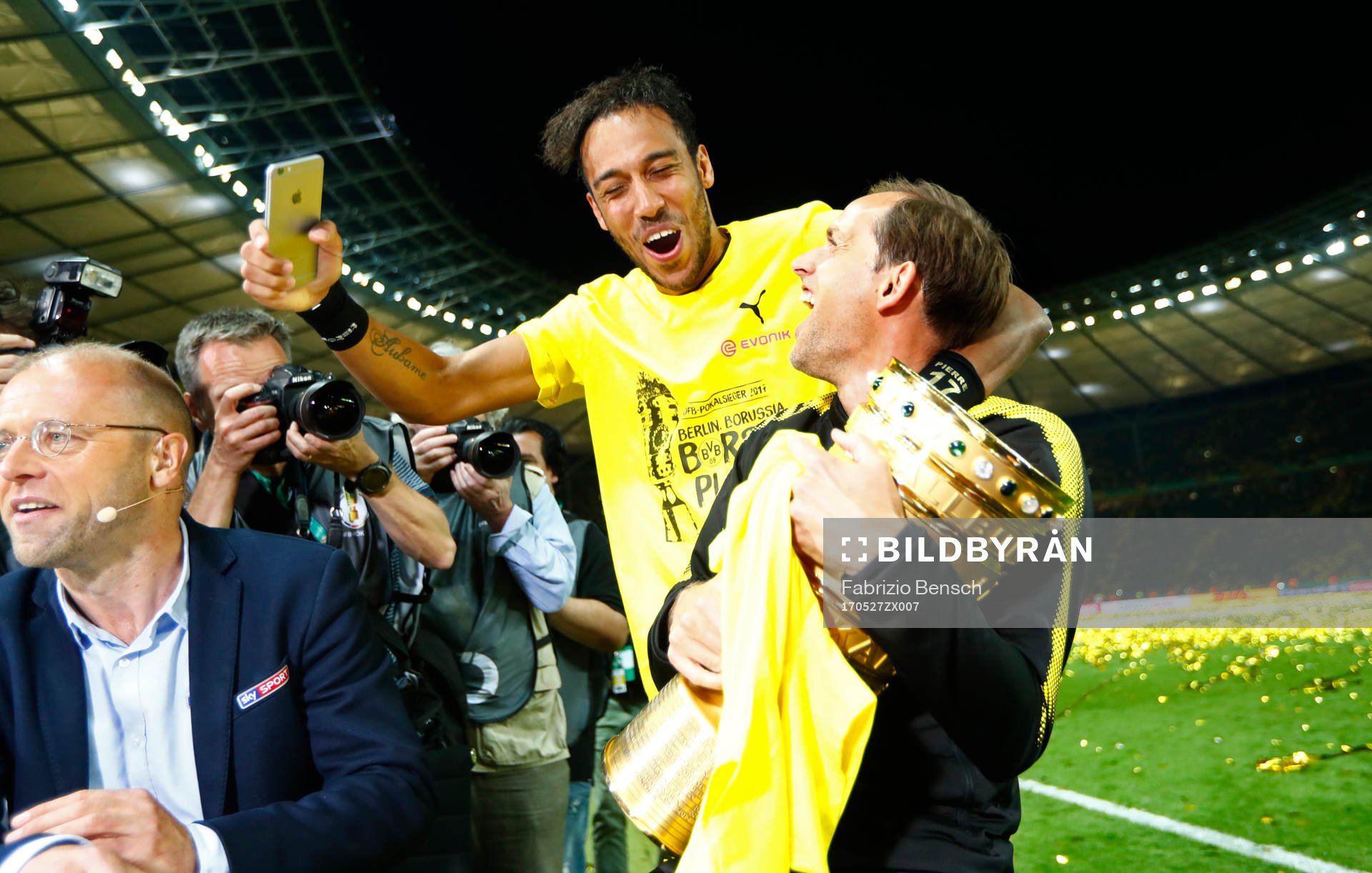 Fotboll, Tyska Cupen, Final, Eintracht Frankfurt - Borussia