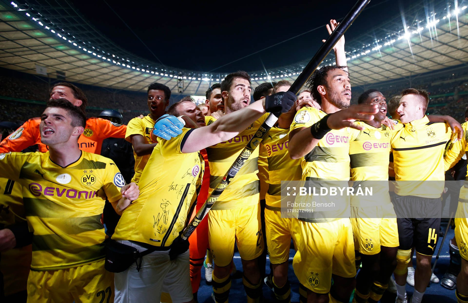 Fotboll, Tyska Cupen, Final, Eintracht Frankfurt - Borussia