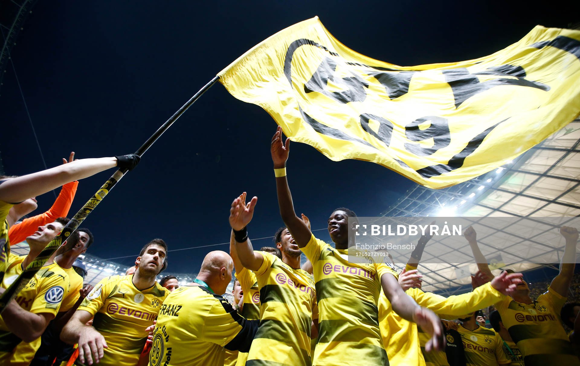 Fotboll, Tyska Cupen, Final, Eintracht Frankfurt - Borussia