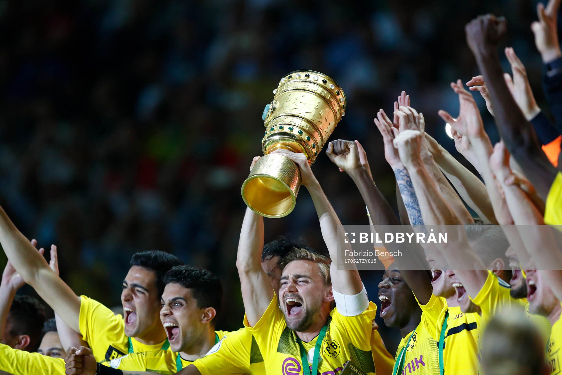 Fotboll, Tyska Cupen, Final, Eintracht Frankfurt - Borussia