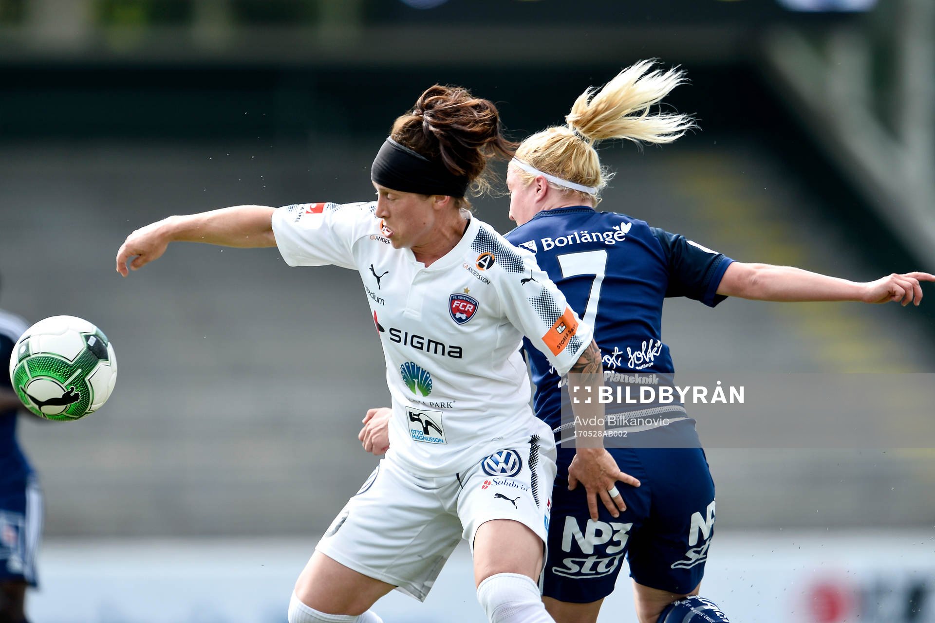 Rosengårds Ella Masar McLeod och Kvarnsvedens Lara Ivanosa