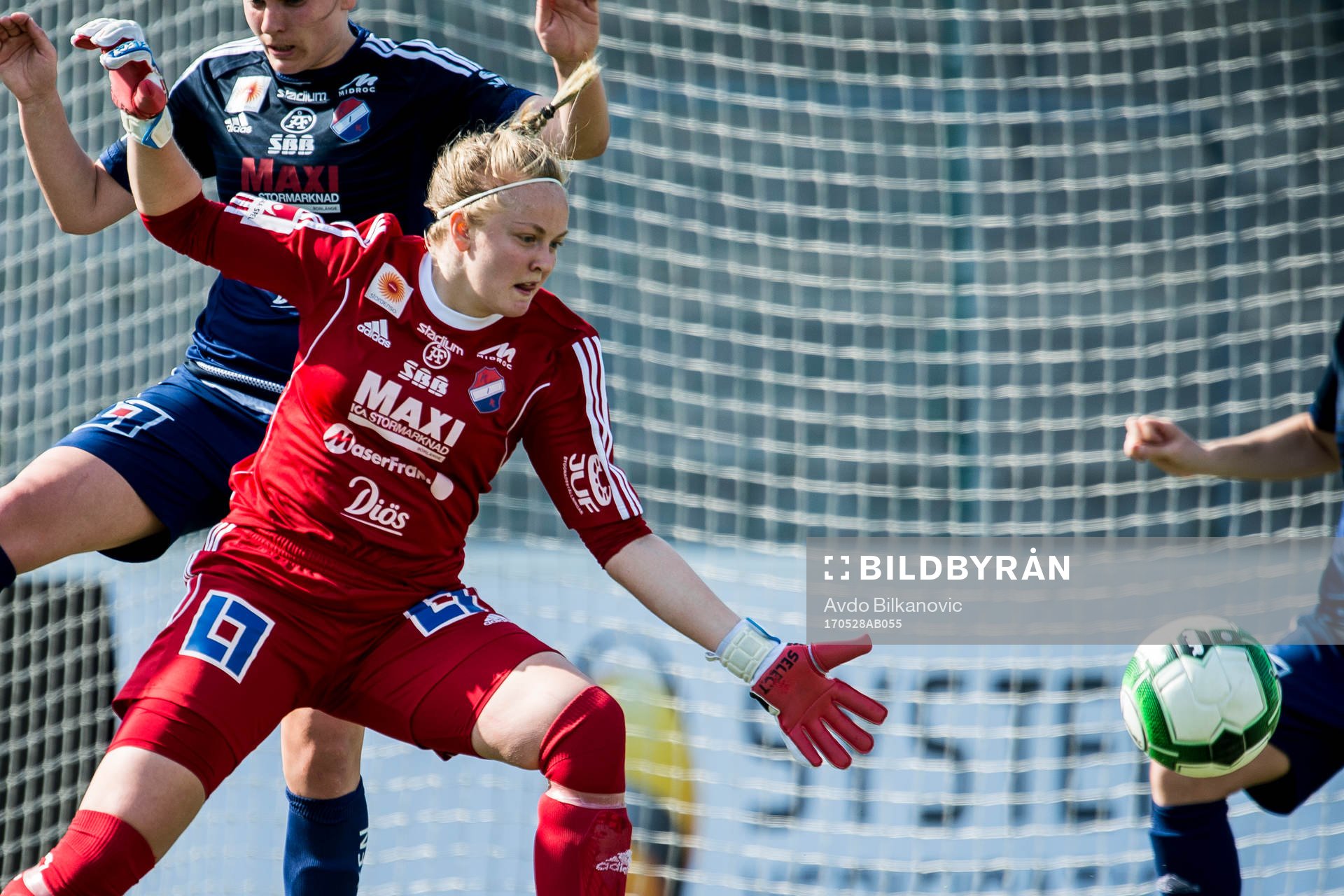 Kvarnsvedens målvakt Jenny Wahlén