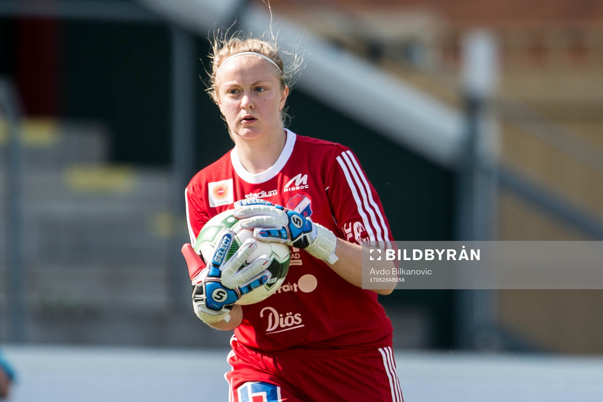 Kvarnsvedens målvakt Jenny Wahlén