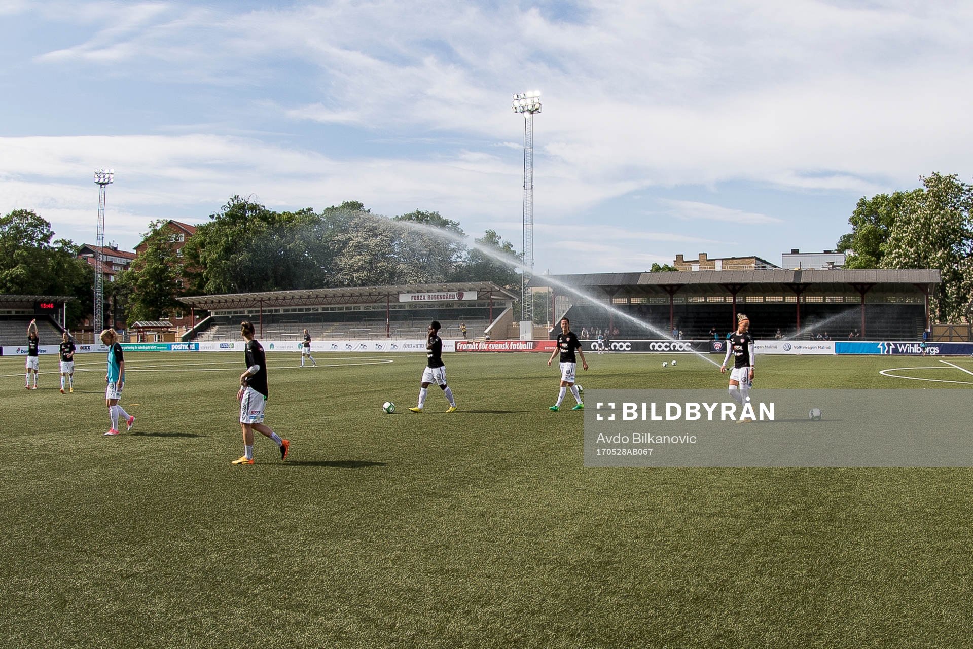 Malmö IP plan bevattnas