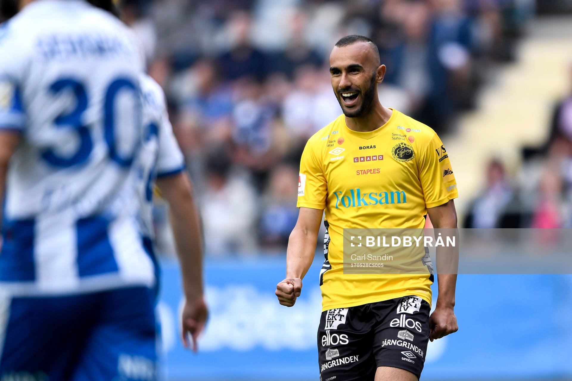 Elfsborgs Issam Jebali jublar