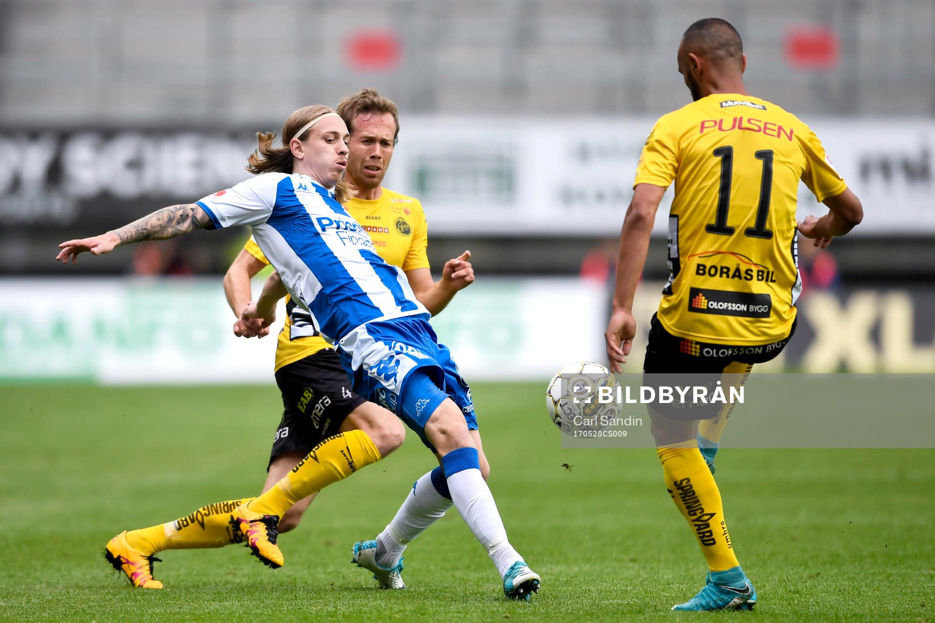 Elfsborgs Anders Randrup och Issam Jebali och IFK