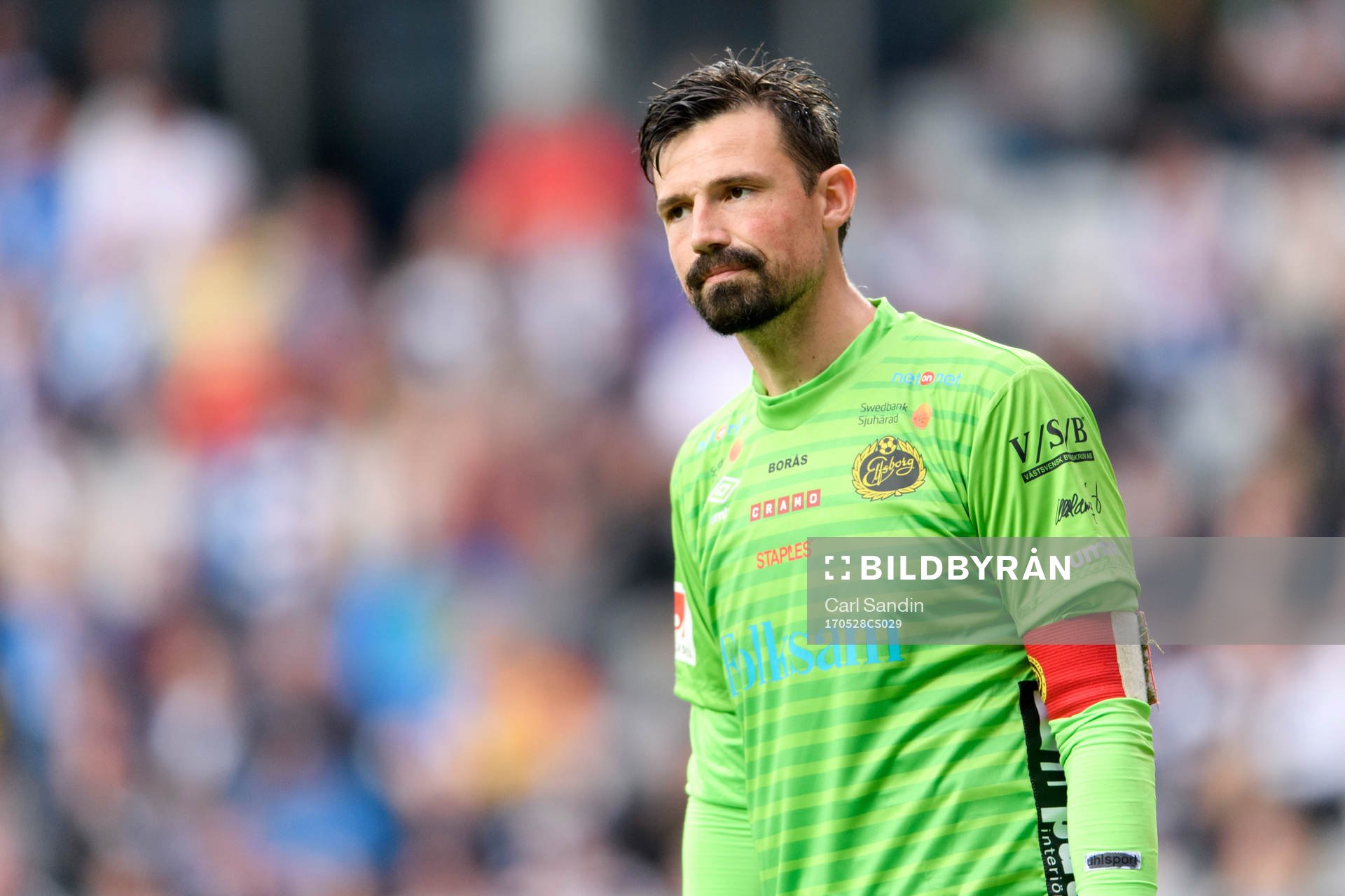 Elfsborgs målvakt Kevin Stuhr Ellegaard