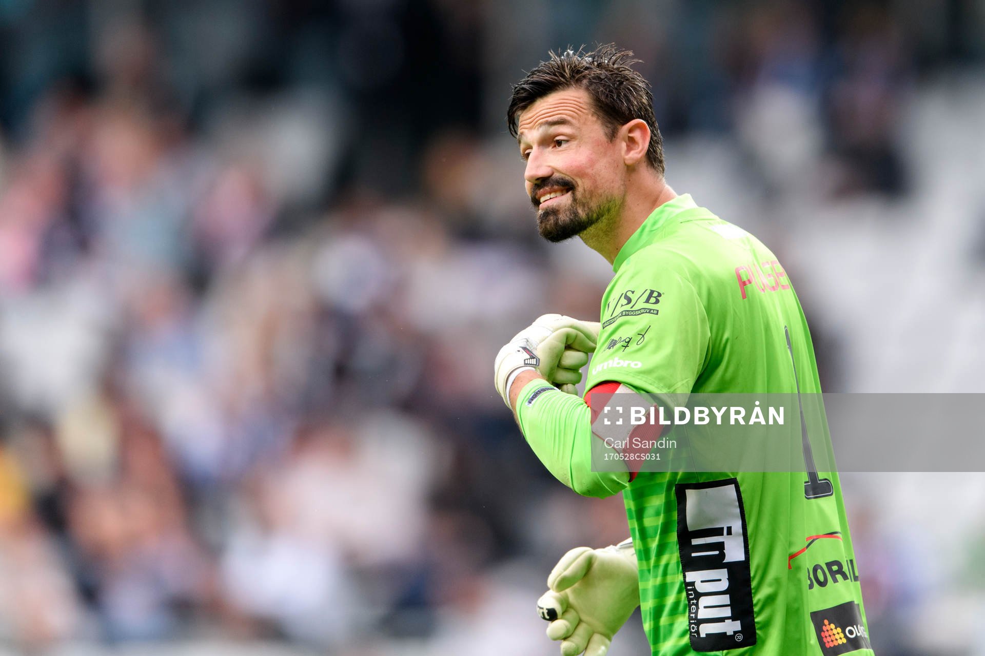Elfsborgs målvakt Kevin Stuhr Ellegaard