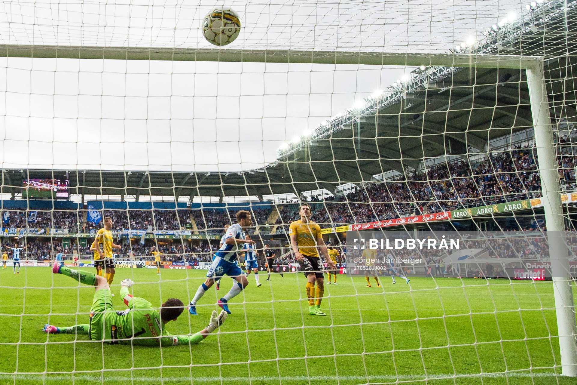 IFK Göteborgs Tobias Hysen jublar